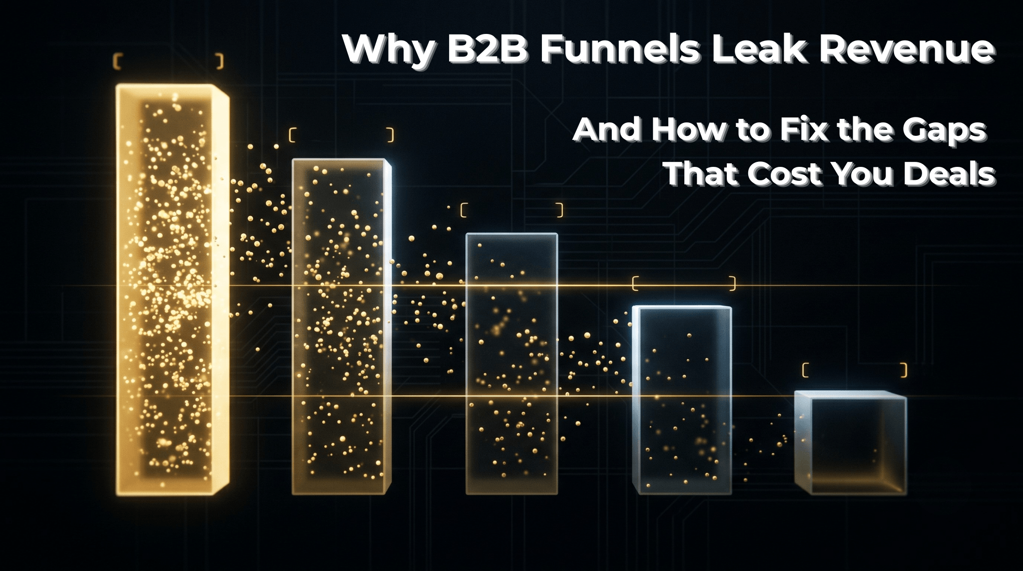 Why B2B Funnels Leak Revenue (And How to Fix the Gaps That Cost You Deals)