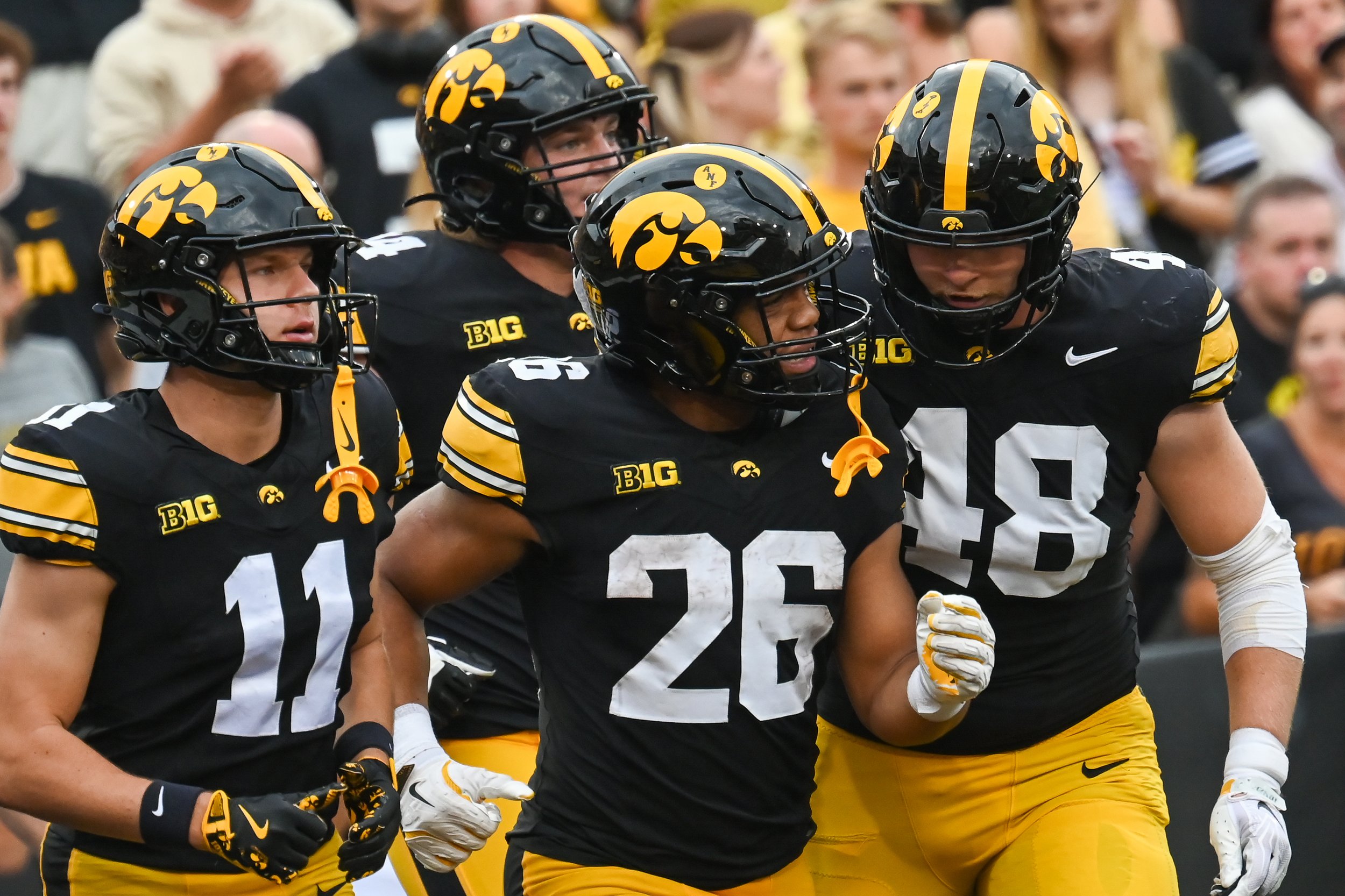 #18 Hawkeyes steamroll UNI 55-0