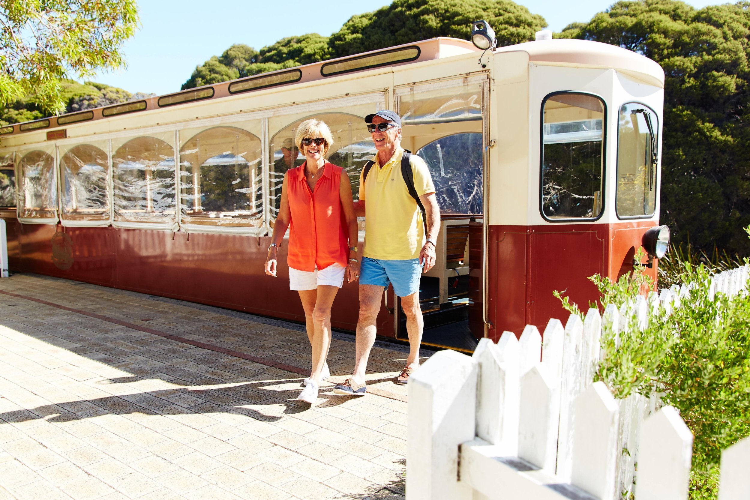 Rottnest Island Captain Hussey Train Ride 