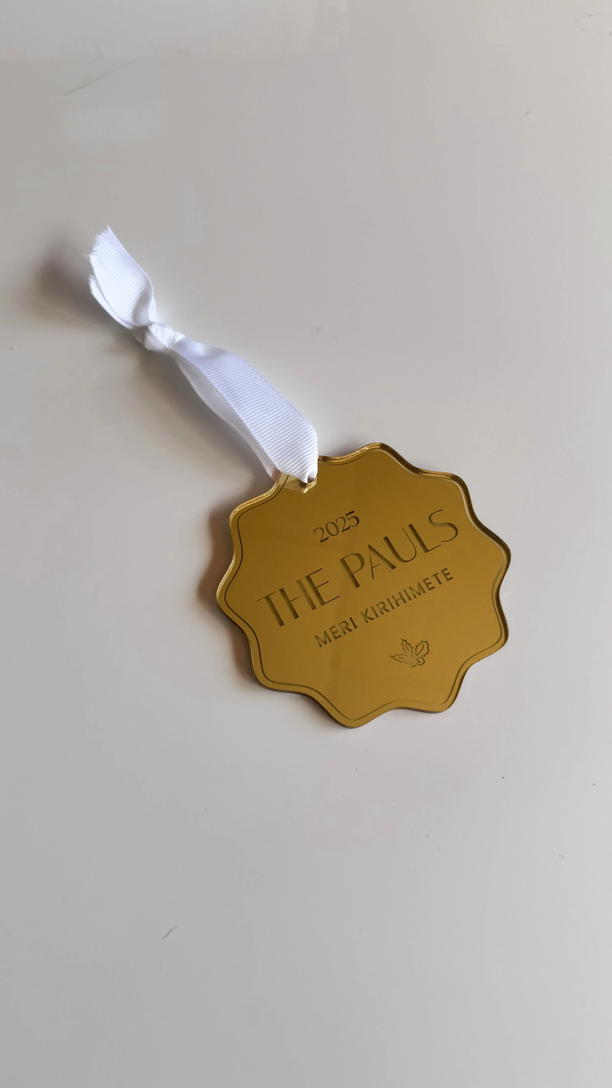 Custom Christmas Ornament