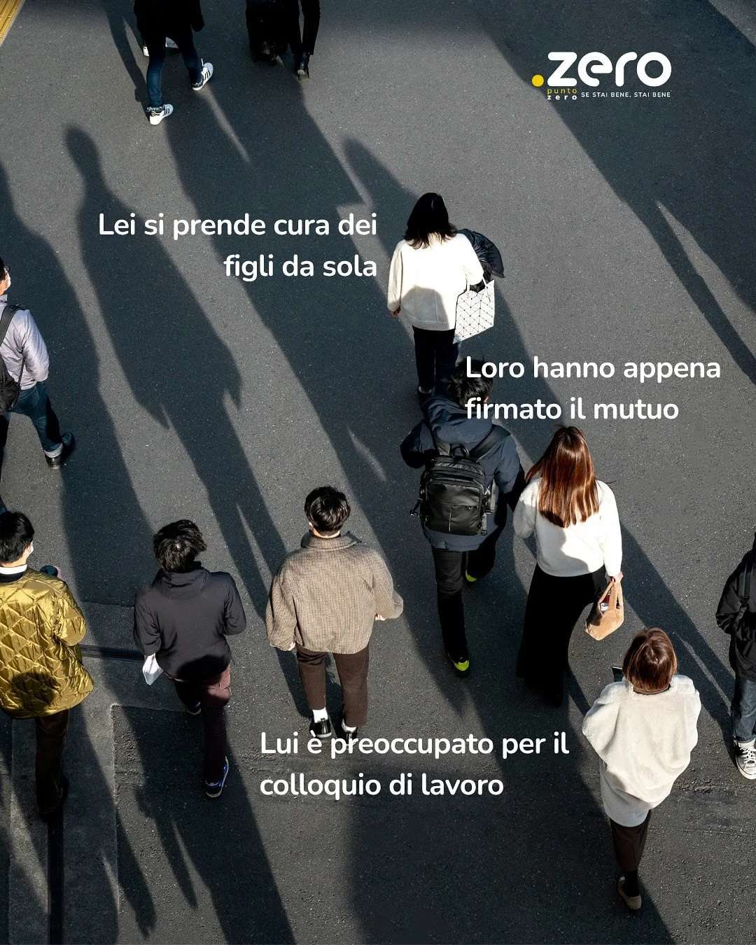 Mettiamo al centro te&hellip; 
come essere umano 

Con la tua vita 
Che spesso si lascia vivere 
Spesso ti urla di essere vissuta 
ma tu, non ce la stai facendo

L&rsquo;amore &egrave; un potere.
L&rsquo;amore per la vita &egrave; ineliminabile 
e si