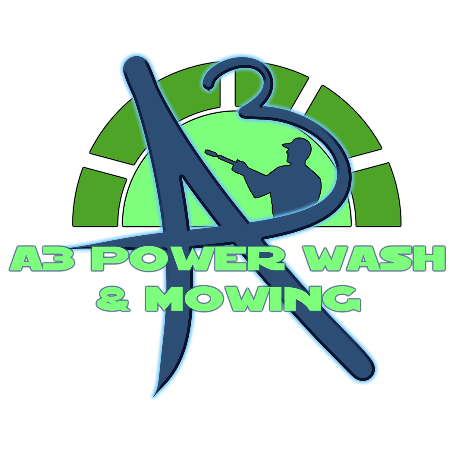 A3 Powerwash and Mowing