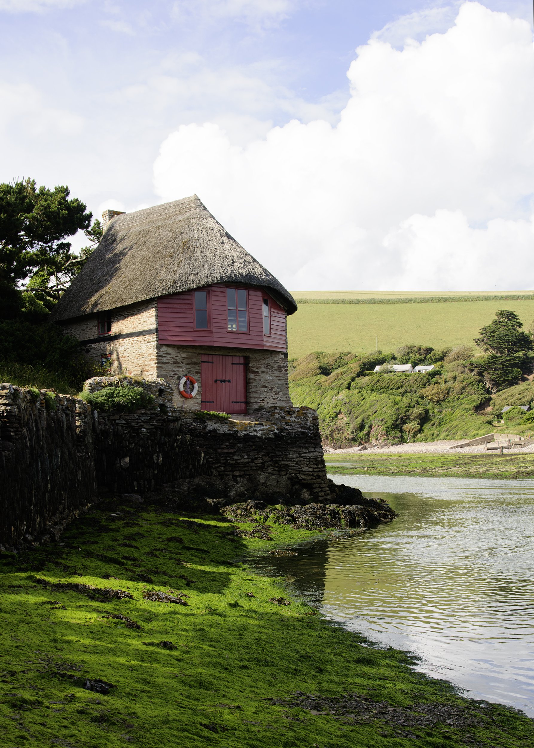 Bantham boathouse;Devon