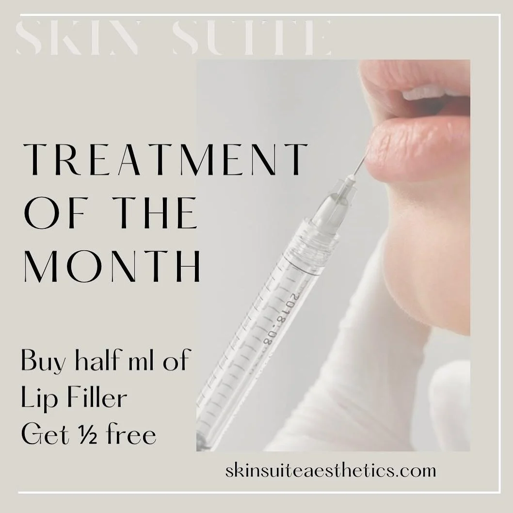 💋 T R E A T M E N T  O F  T H E  M O N T H 💋

Buy half ml of Lip Filler &amp; get half FREE (saving yourself &pound;60!)

Want to enhance your pout? 

Our expert team is here to give you the luscious lips you&rsquo;ve always dreamed of 💉

Book you