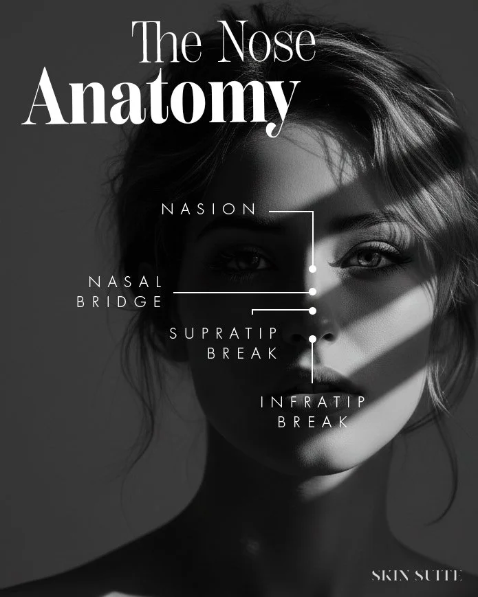 ✨ Nose Anatomy Explained for Liquid Rhinoplasty ✨

Understanding the structural points of the nose is essential for creating safe, balanced and natural results during a non-surgical nose treatment. Here&rsquo;s how each key area plays a role:

🔹 Nas