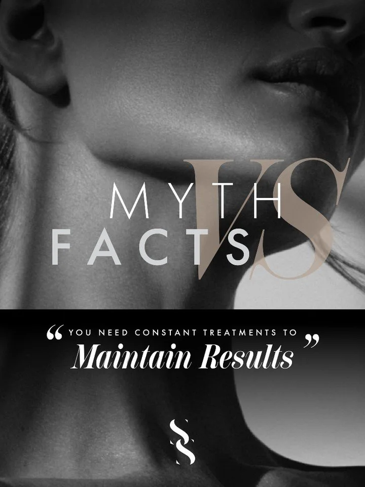 MYTH vs FACT 💭

&ldquo;Do I need constant treatments to maintain my results?&rdquo;

It&rsquo;s a common assumption but not always the reality.

The longevity of aesthetic treatments varies depending on the type of treatment, your individual physiol