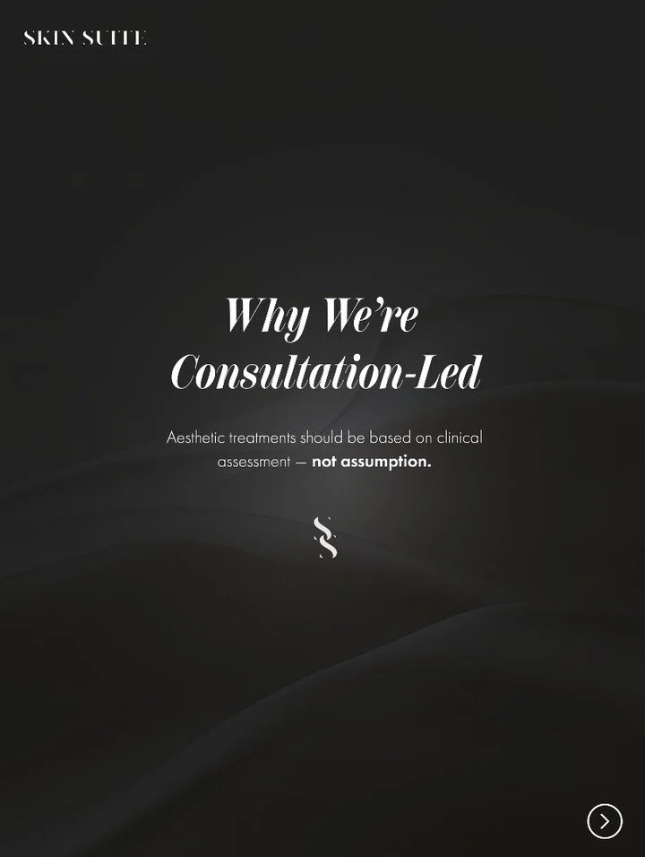 Why we&rsquo;re consultation-led 🤍

Aesthetic treatments should never be based on assumption, only on clinical understanding.

Before any treatment is carried out, a structured consultation allows us to assess your skin, your anatomy and your overal