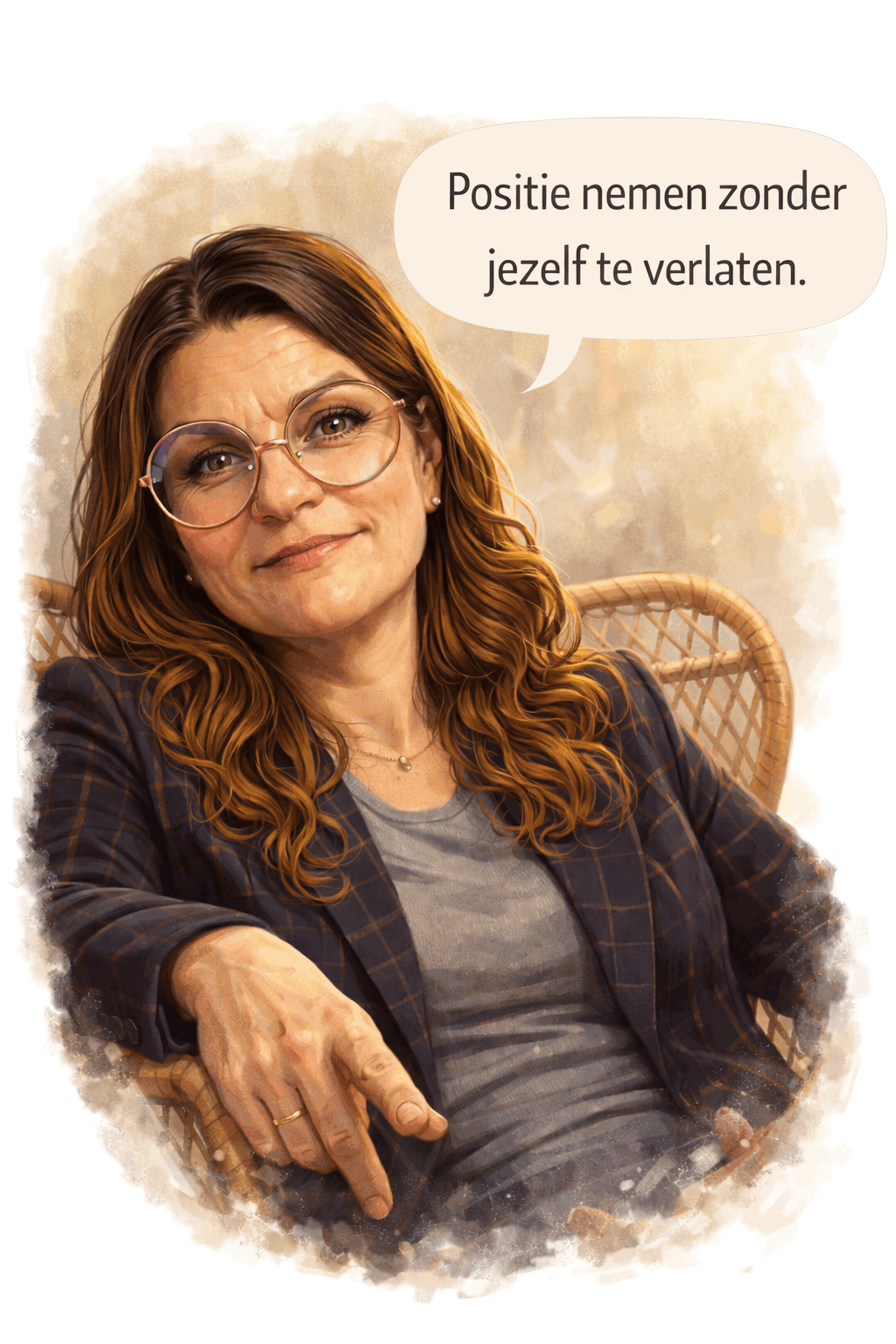 Positie nemen zonder jezelf te verlaten.