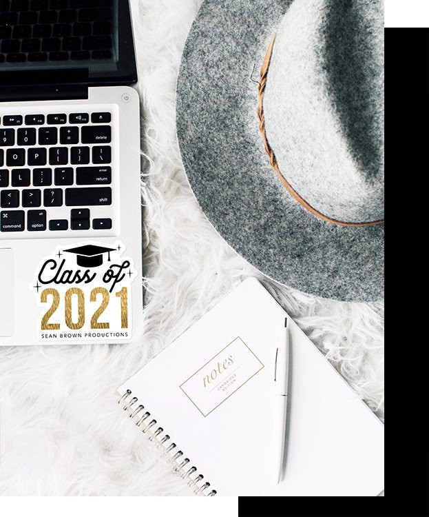Congrats Grad Custom Sticker Template