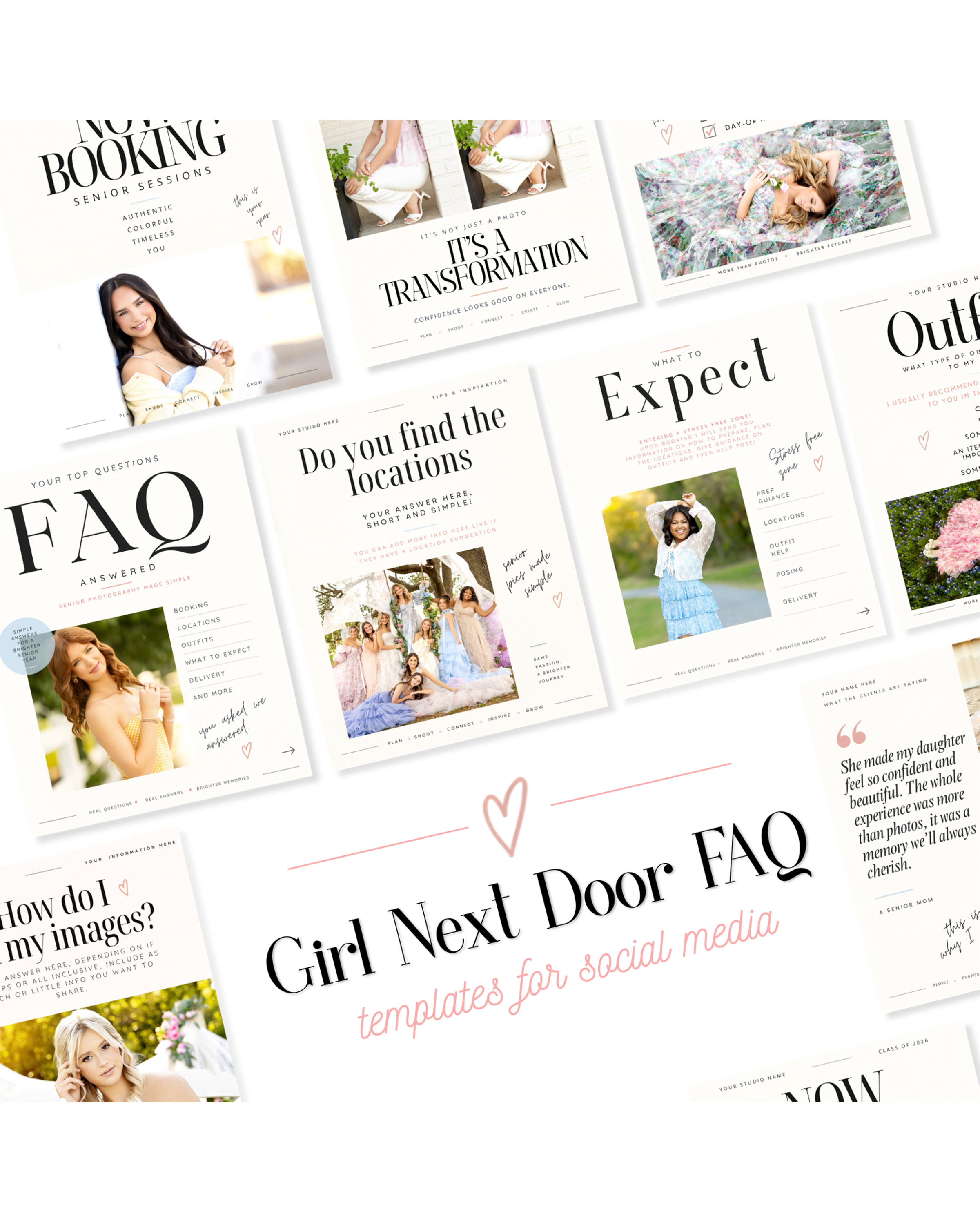 Girl Next Door FAQ Template
