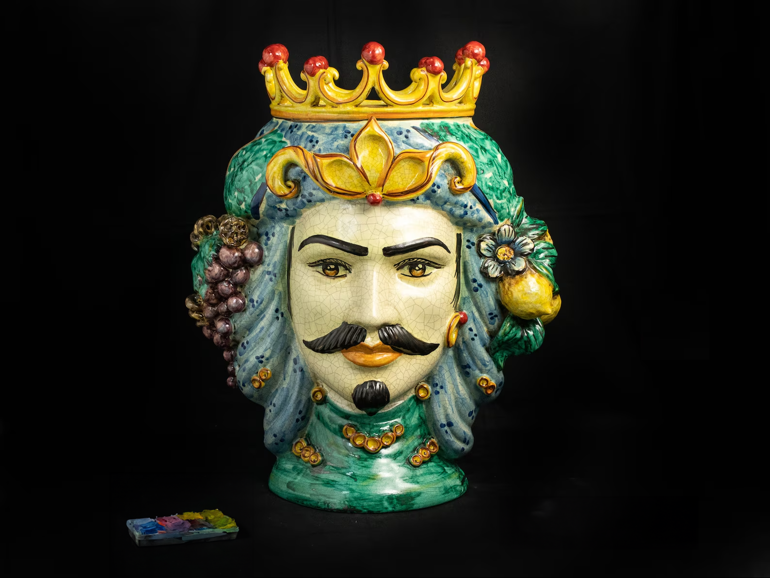Testa di Moro Fruitful - Authentic Italian Ceramic Art