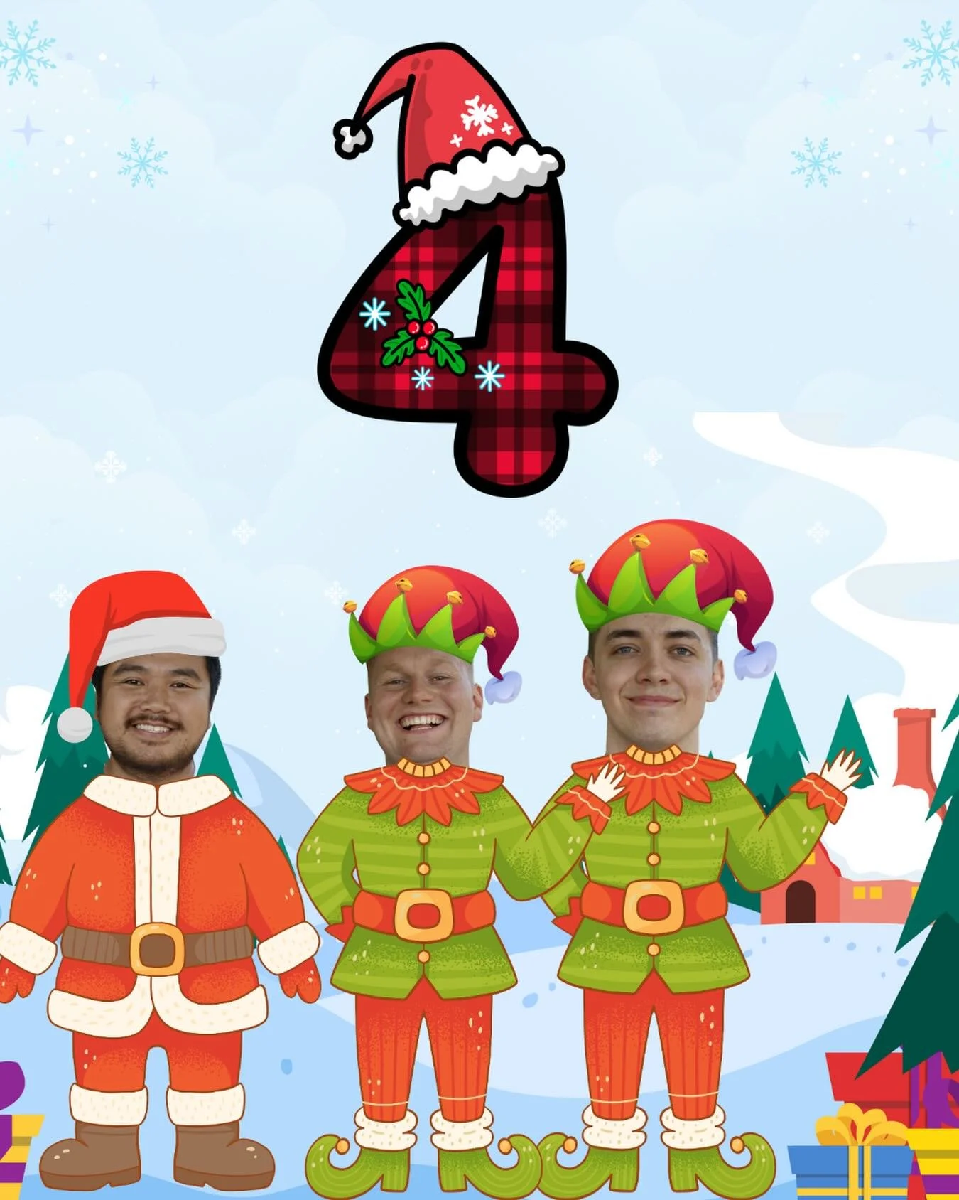 Jippi, det er 4. og siste s&oslash;ndag i advent! 🎁 Bli med i v&aring;r fantastiske adventskalender og f&aring; sjansen til &aring; vinne en flott premie. Vi h&aring;per alle har det fint! ✨

For &aring; delta:
1. F&oslash;lg raamund.sil
2. Lik innl