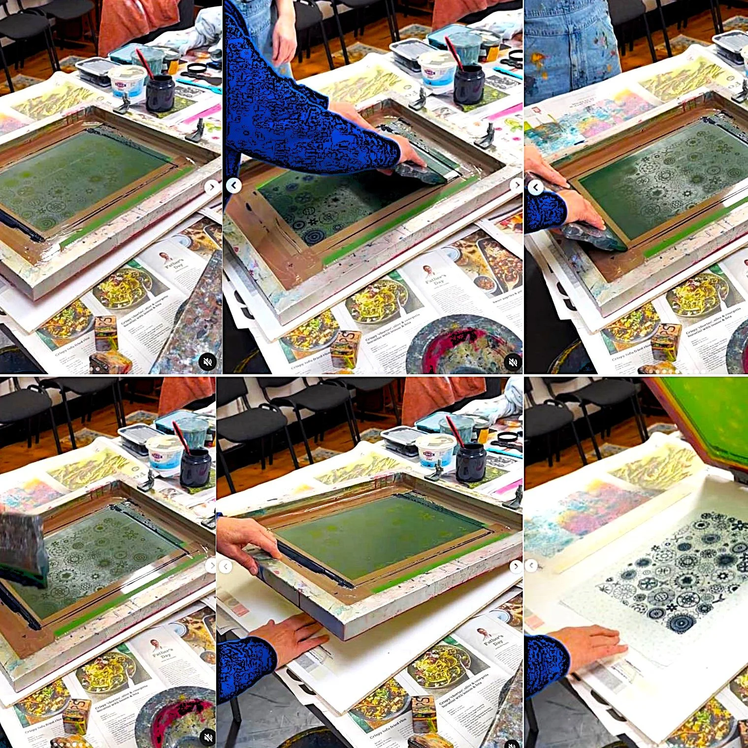 Have a go at Screenprinting