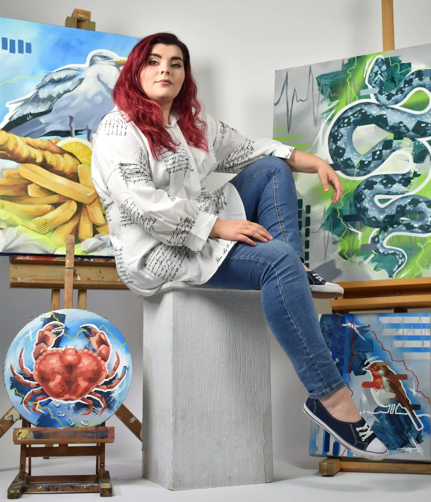 Artist in the Window: Sam B Kennedy