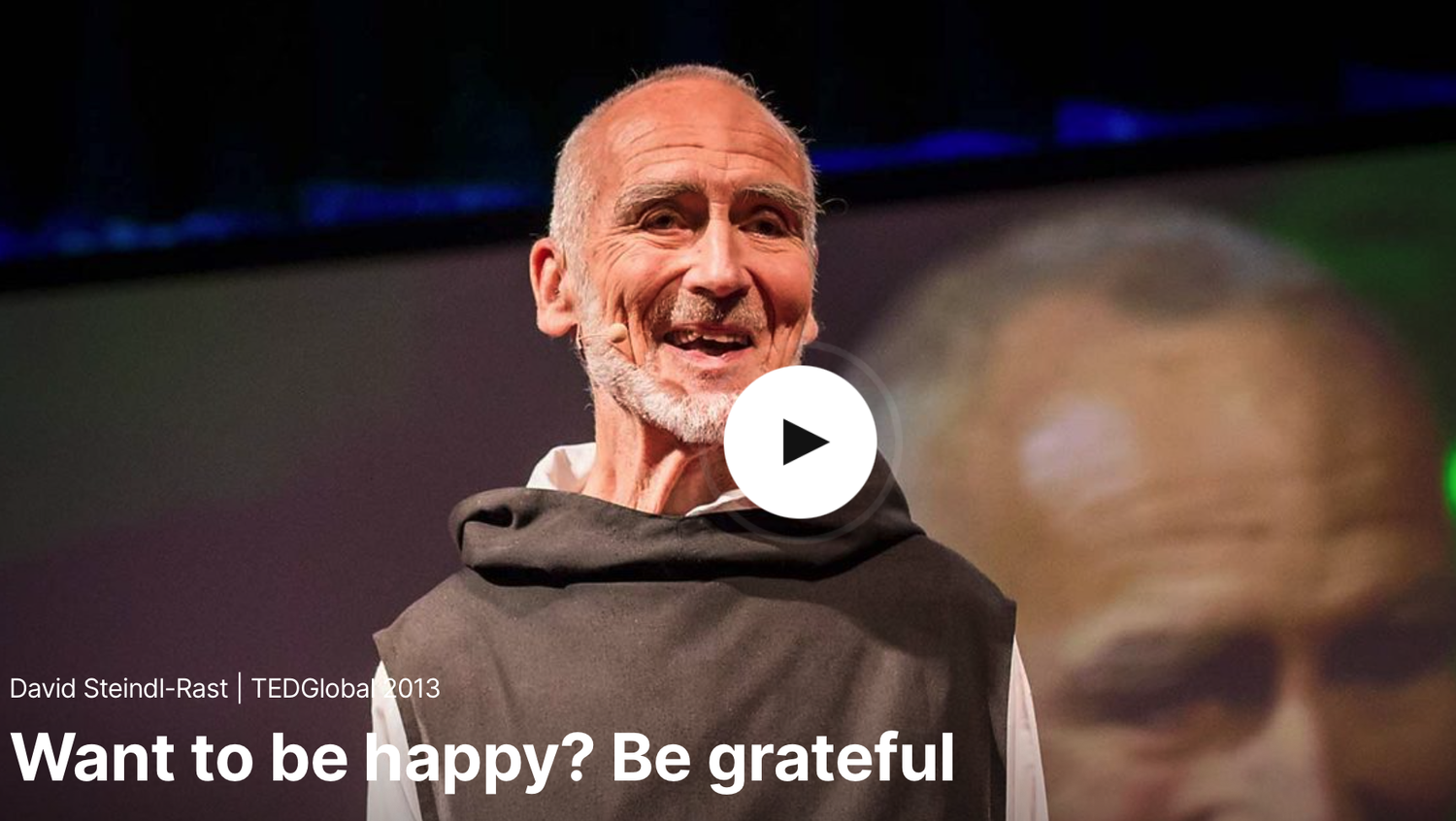 ¿Quieres ser Feliz? Se Agradecido