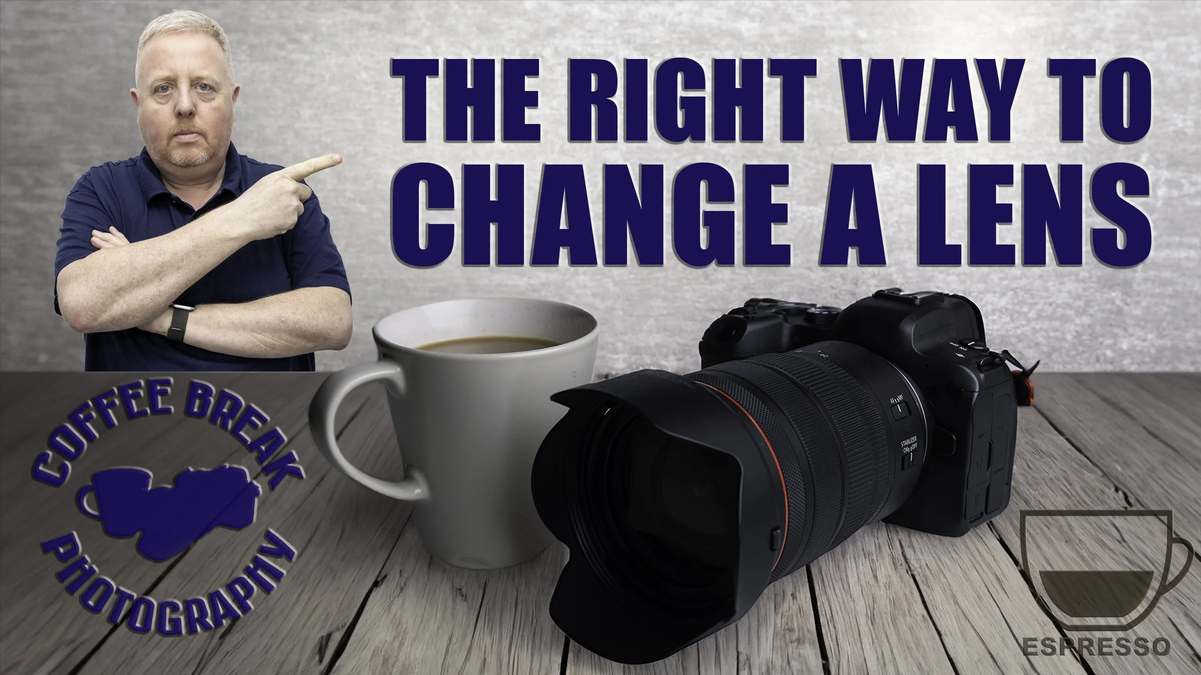 The right way to change a lens