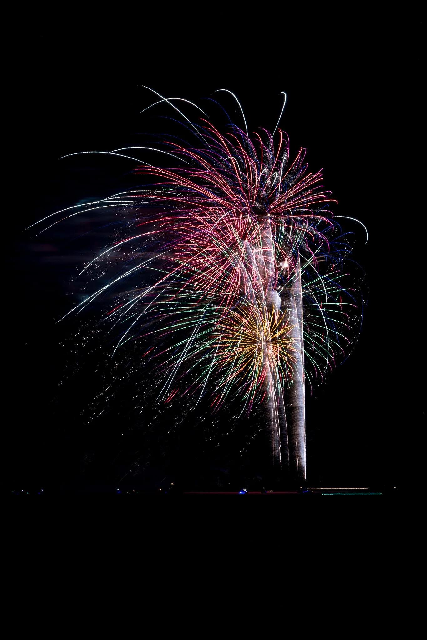 Photographing Fireworks Across the Bay