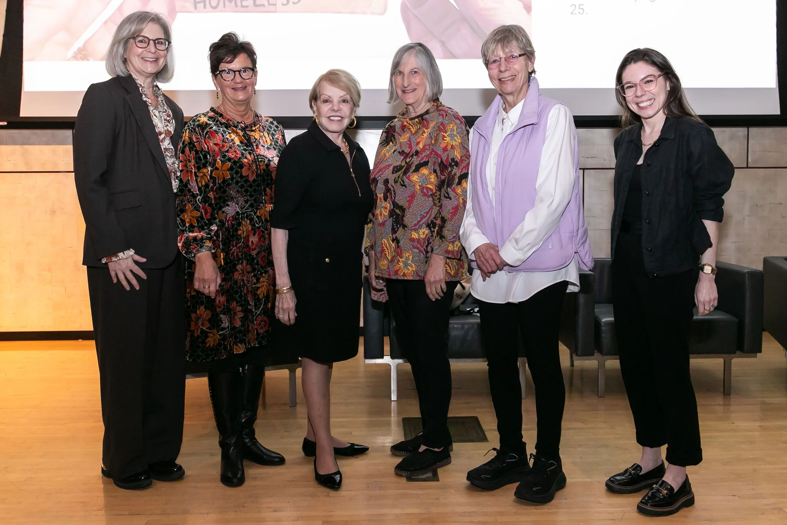 Board and National Museum of Women in the Arts staff (Jill, Julie, Jane, Shelley, Betsy, Grace) 