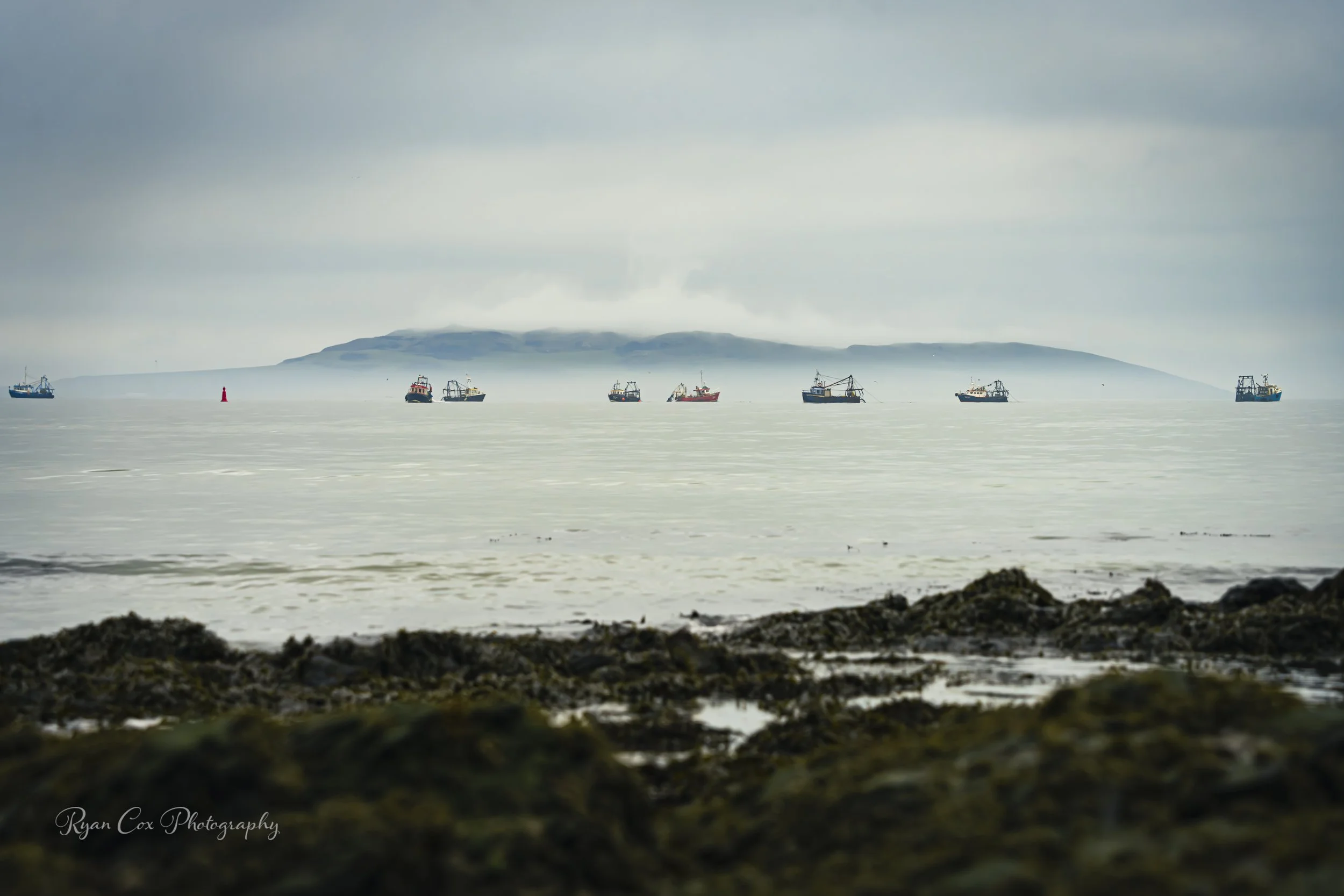 Boats at Lambay Island, Co. Dublin