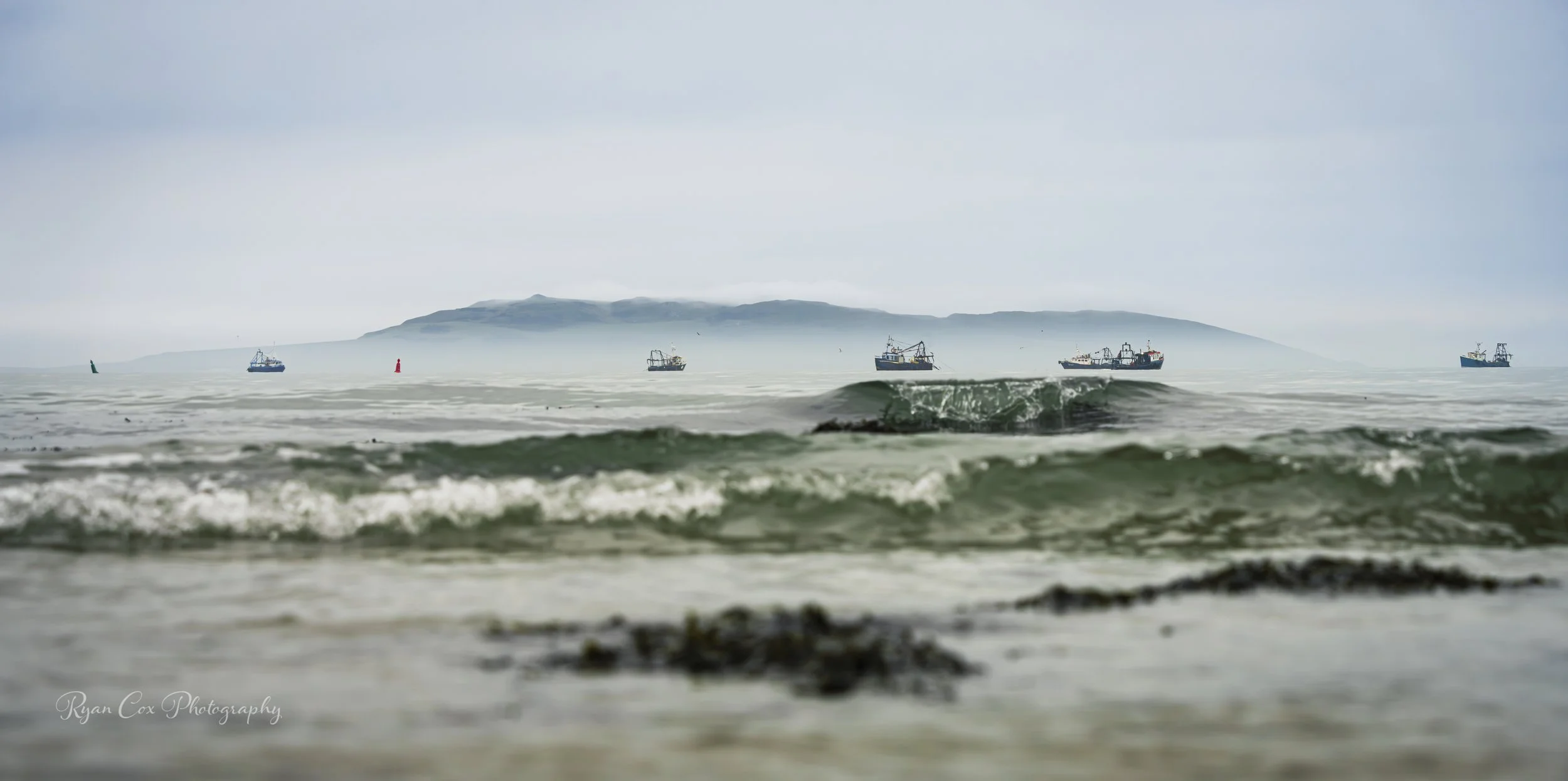 Boats at Lambay Island, Co. Dublin