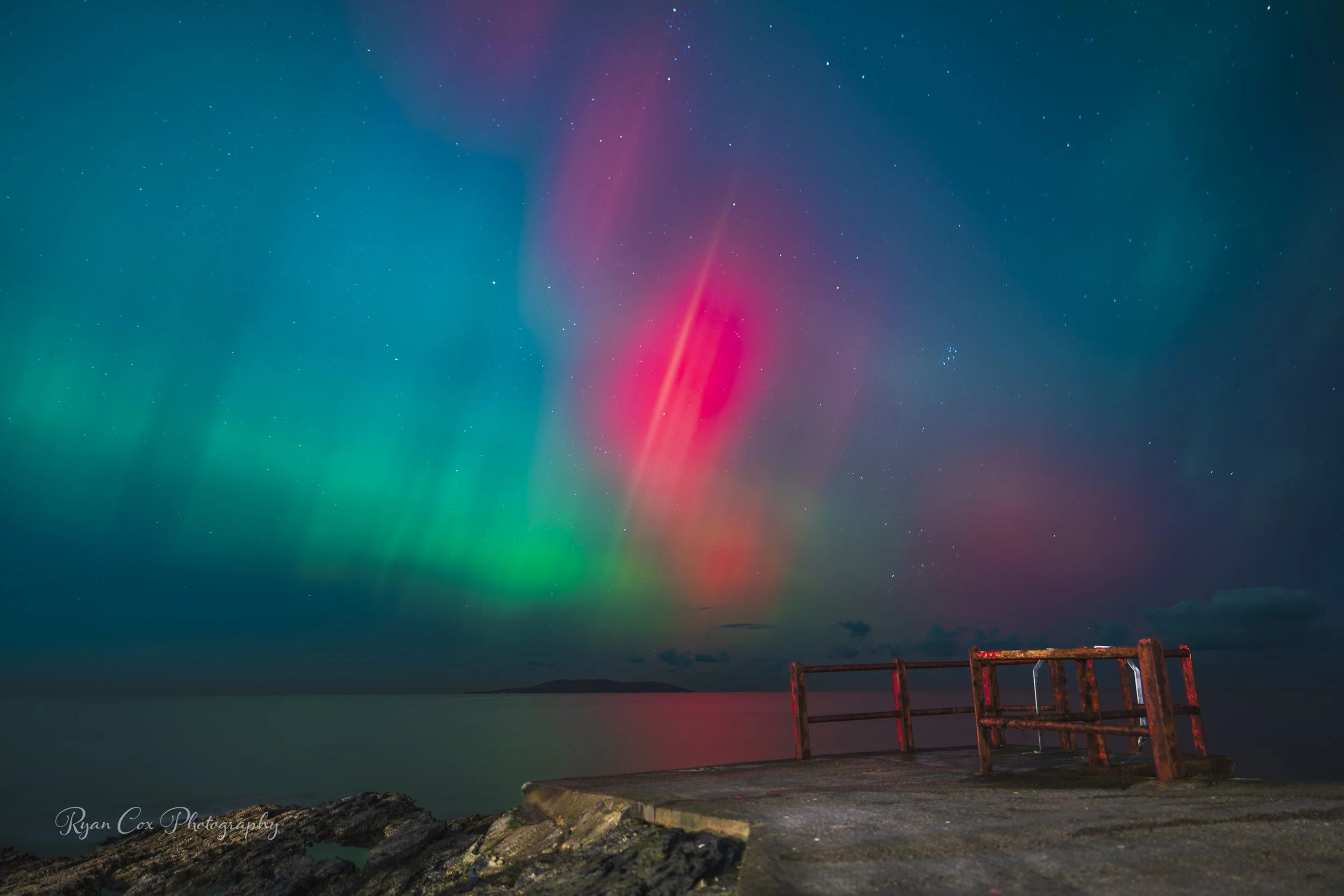 Aurora over High Rock, Co. Dublin