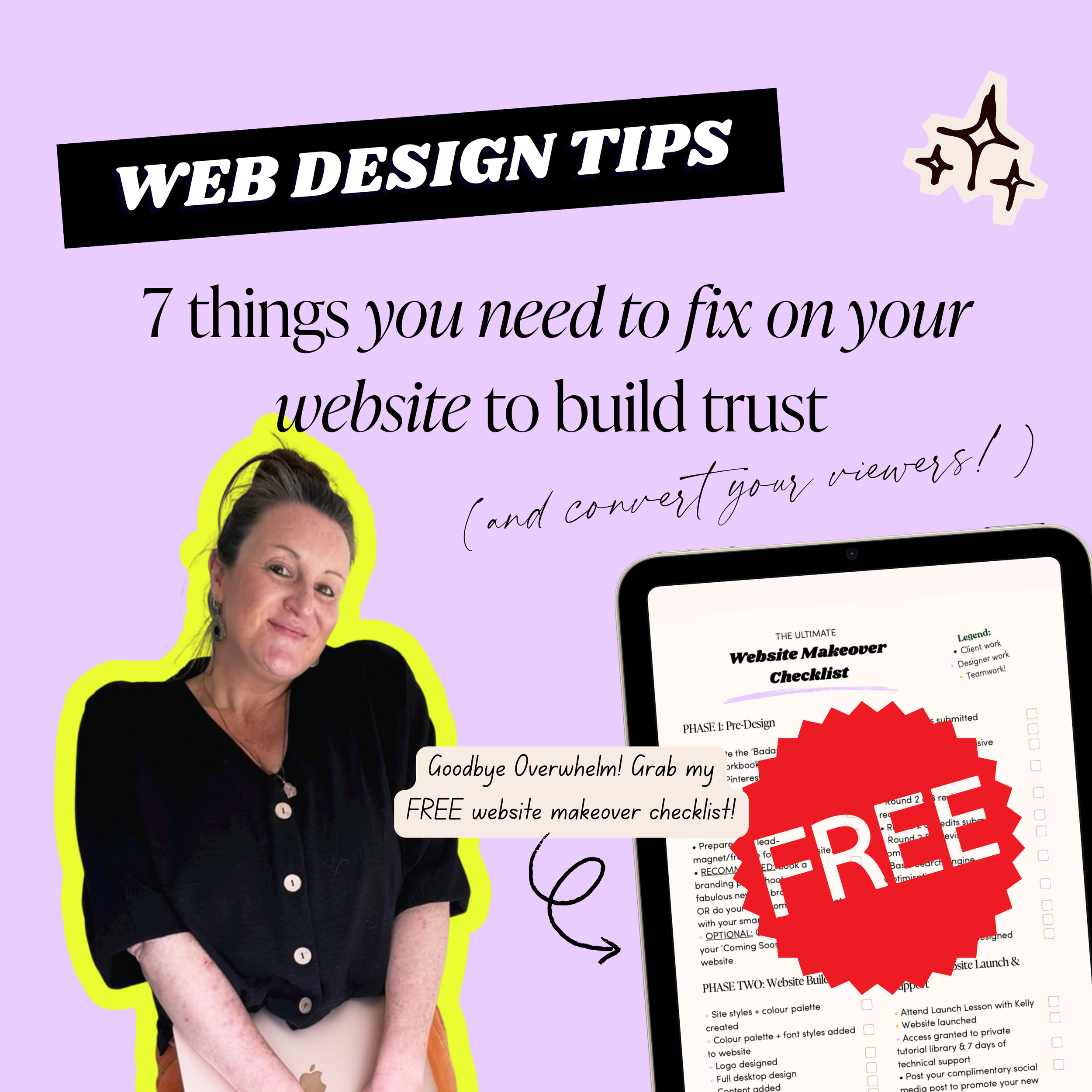 7 things you need to fix on your website to build trust (&amp; actually convert your viewers into paying clients).