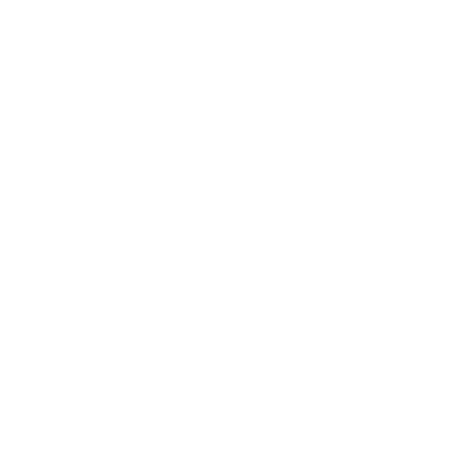 Line drawing of a hand with fingers crossed, with a small heart above the crossed fingers against a black background.