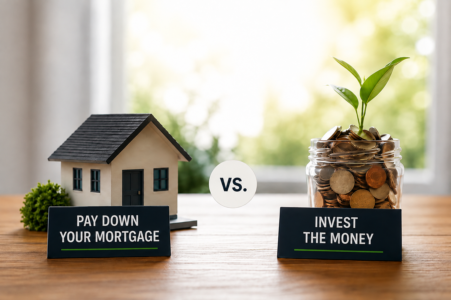 Pay down your mortgage? Or invest?