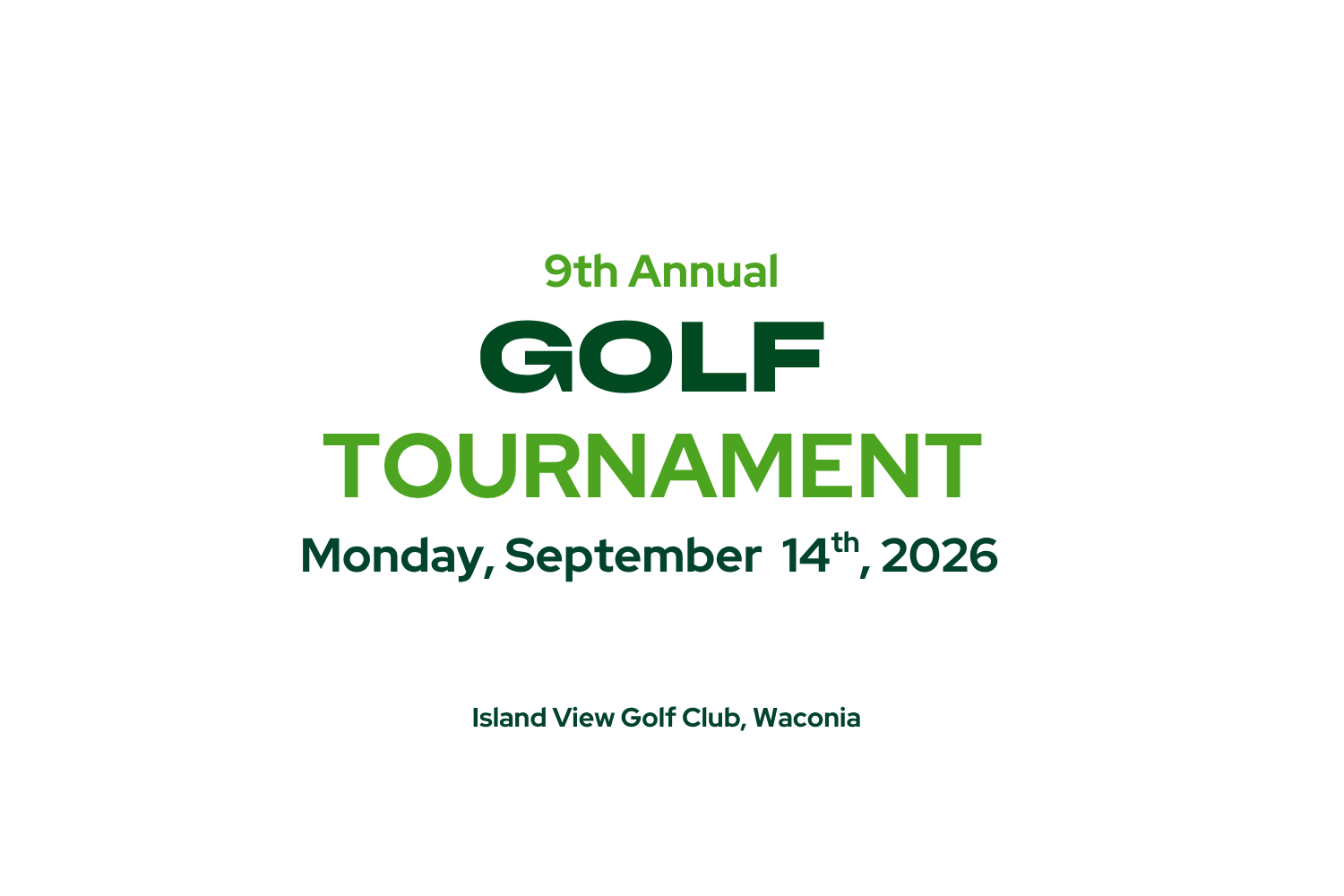 Love INC Annual Golf Tournament 