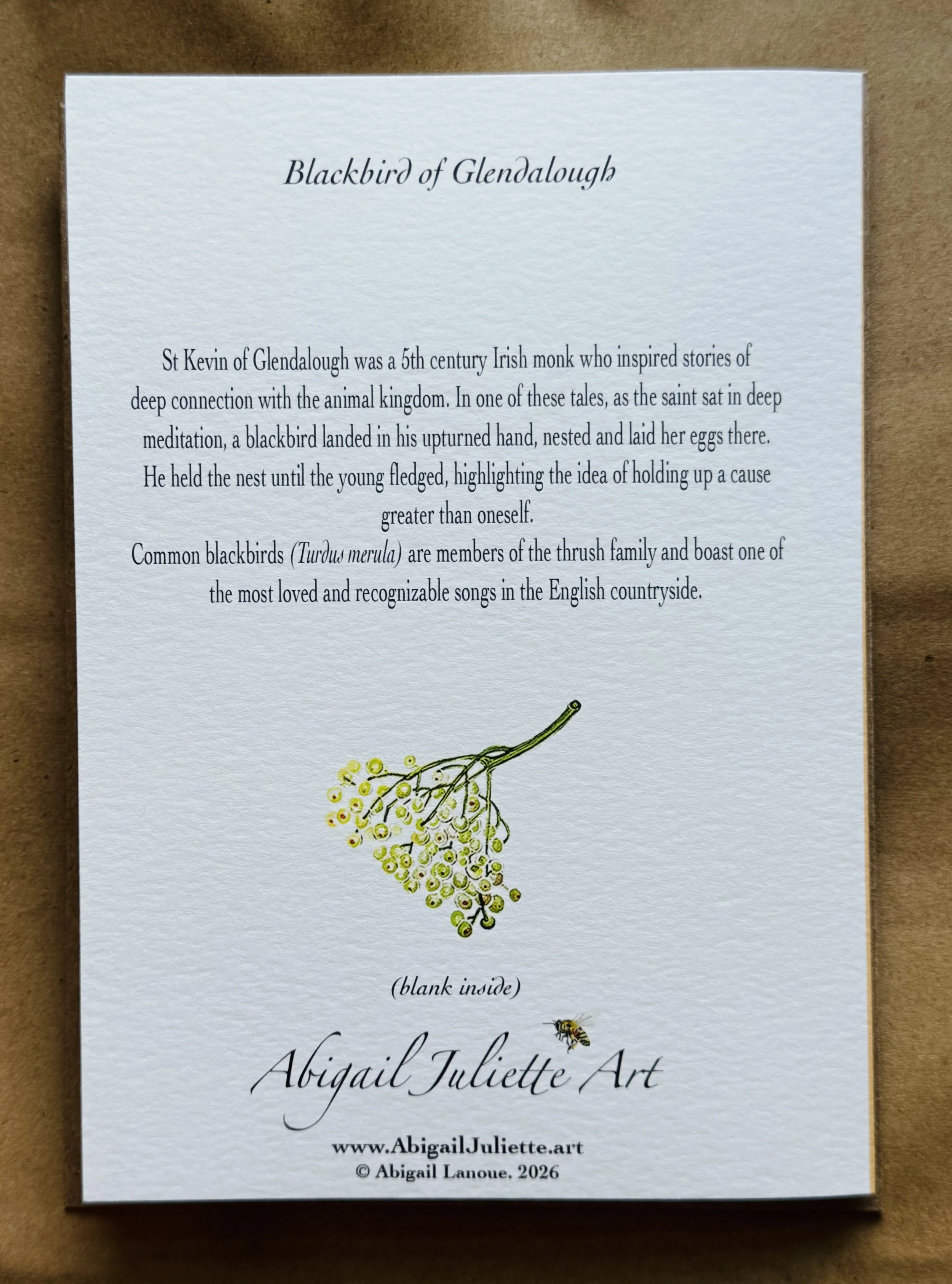 Blackbirdfolklorestkevin.notecard.jpeg