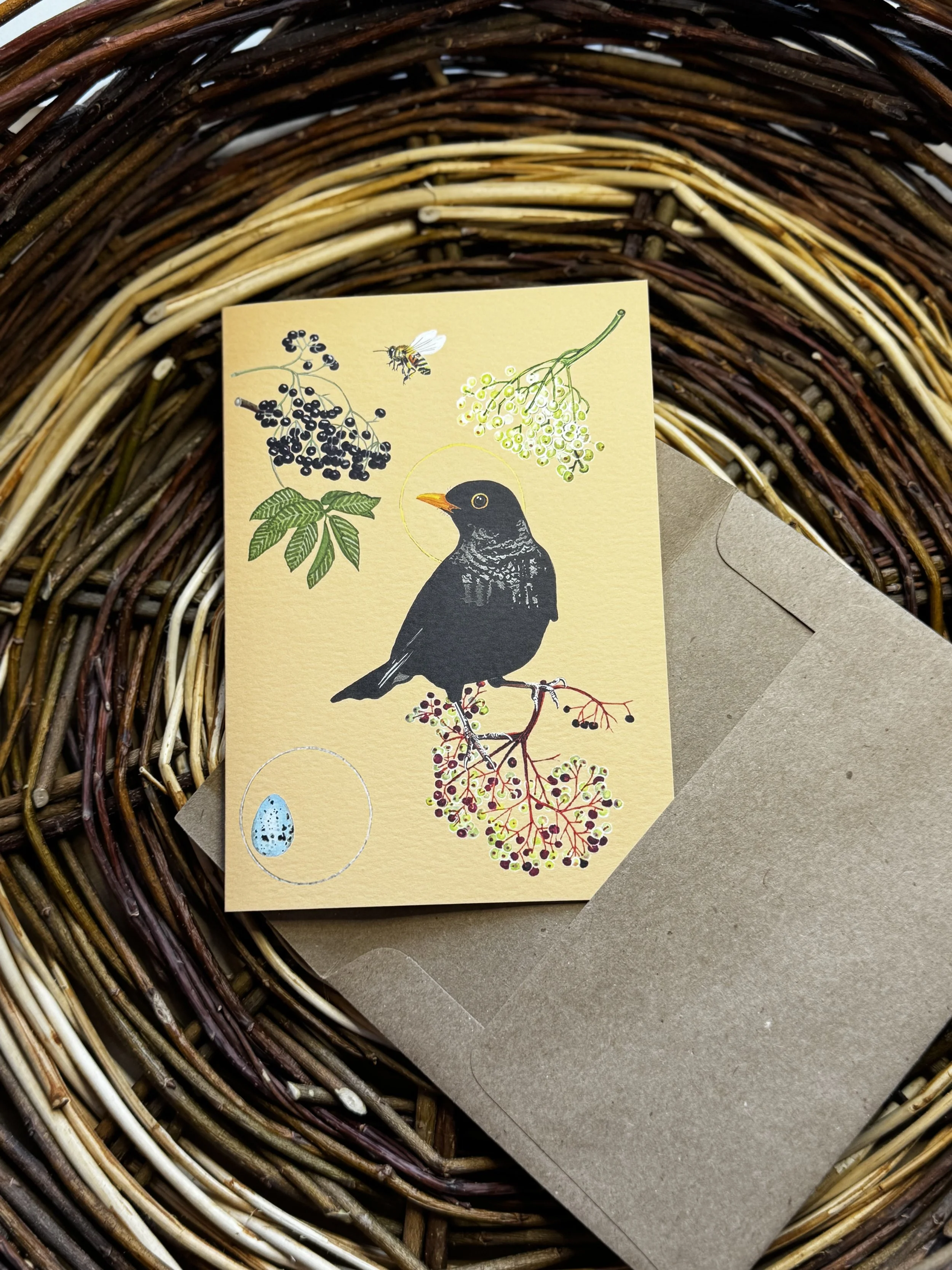 Blackbird.St.Kevin.folklore.notecard-2.jpeg