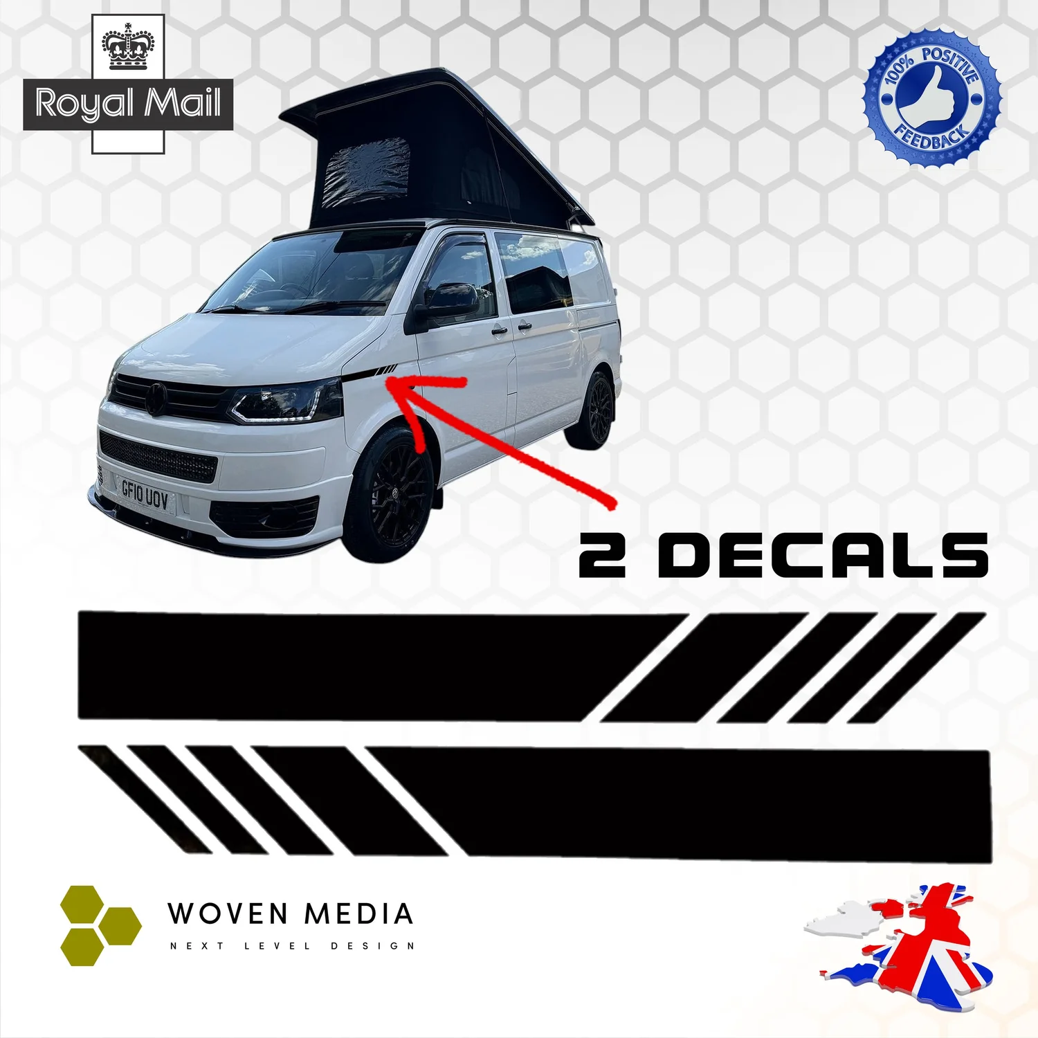 Car & Van Decals, Stickers & Vehicle Graphics UK — Woven Media