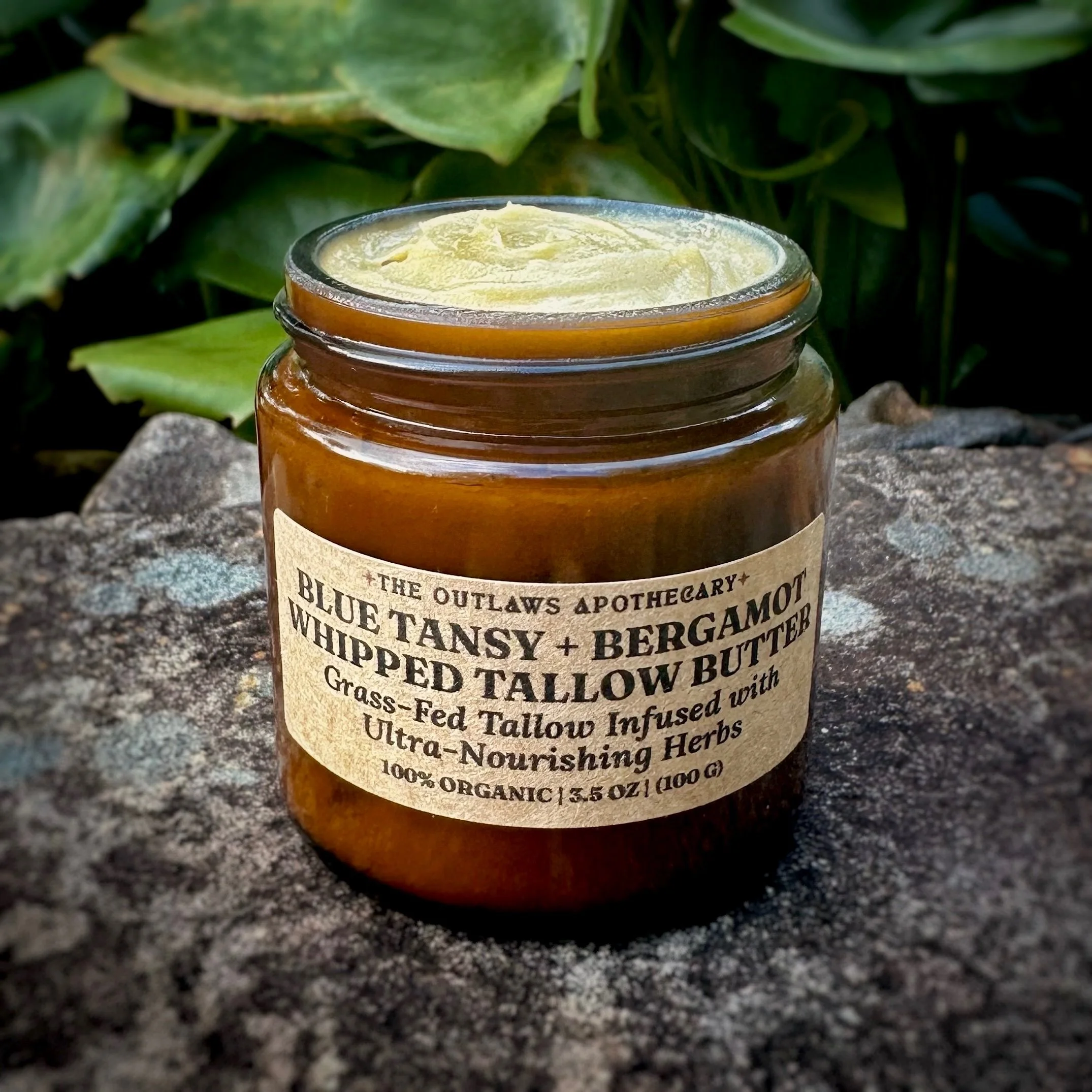 Blue Tansy and Bergamot Whipped Body Tallow
