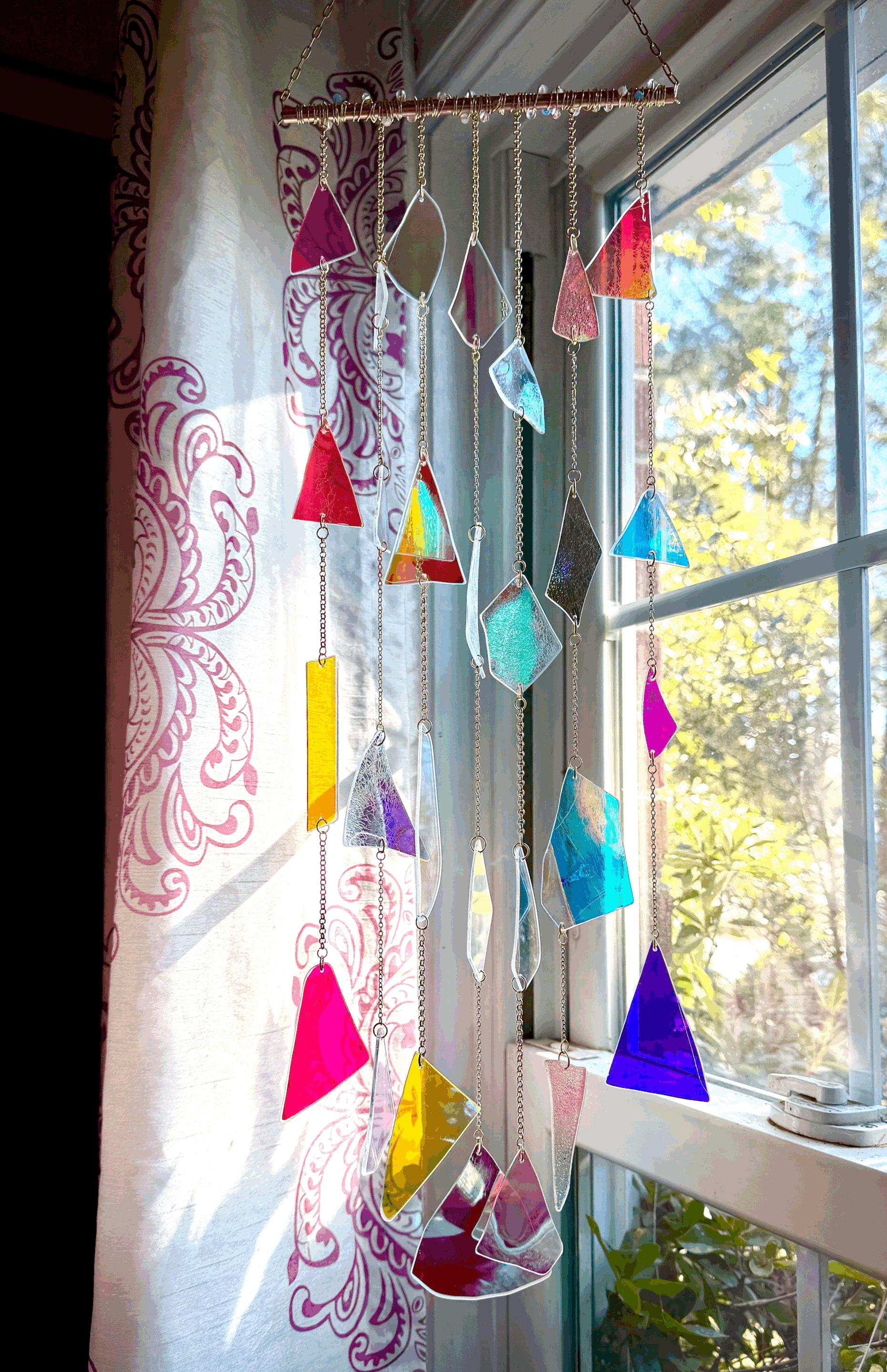 Dichroic Glass Suncatcher