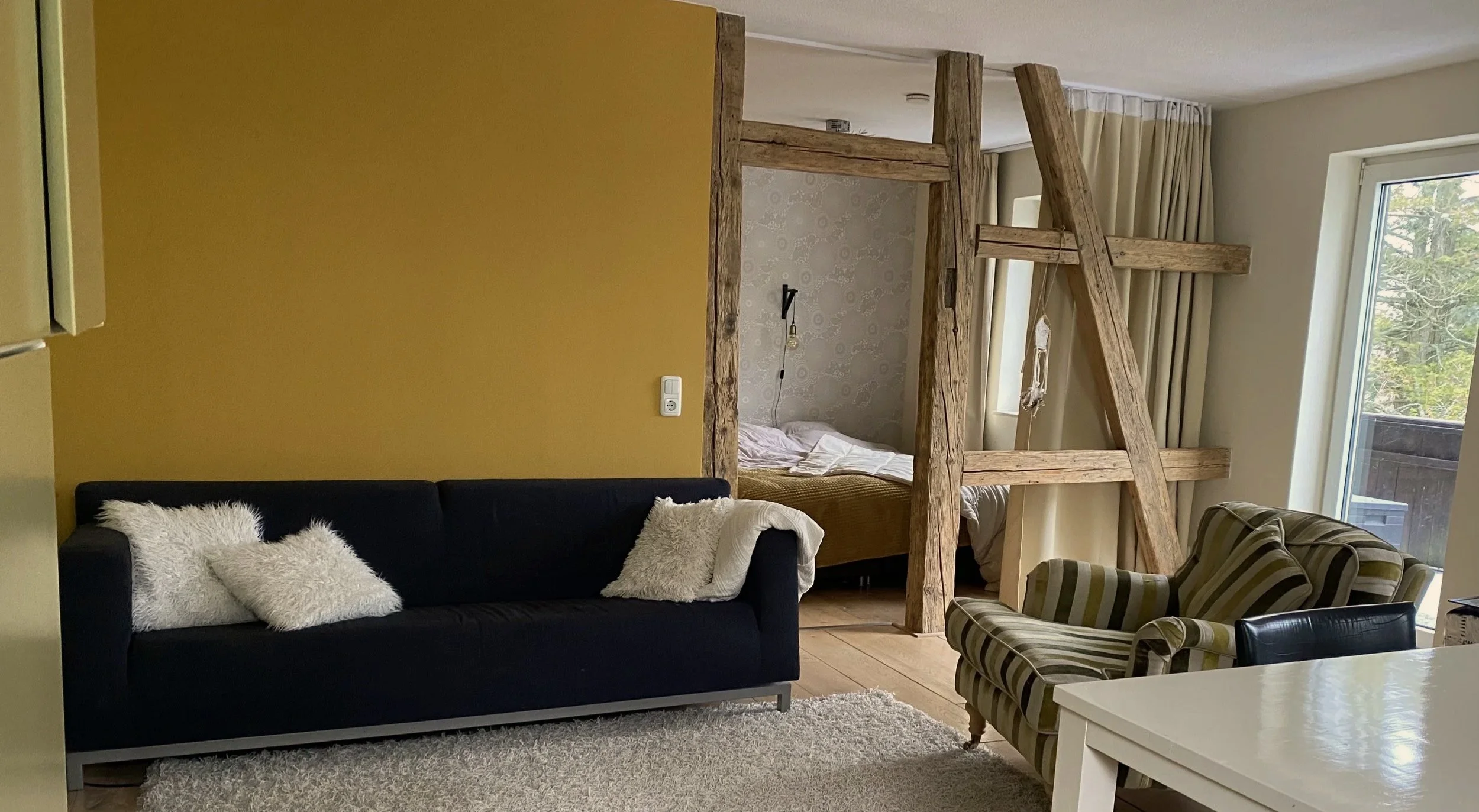 Ferienwohnung mit sitzecke für gemütliche Abenden