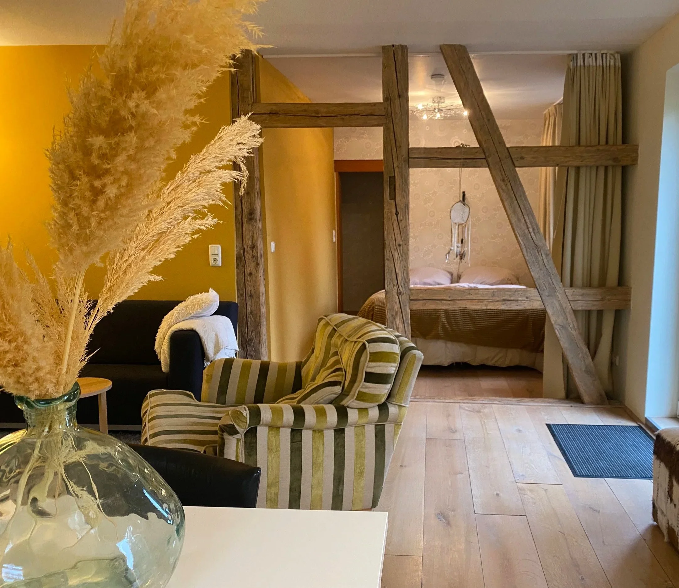 Ferienwohnung in der Pension Obere Juchhe für Familien oder Freunde, die gemeinsam die Natur genießen möchten