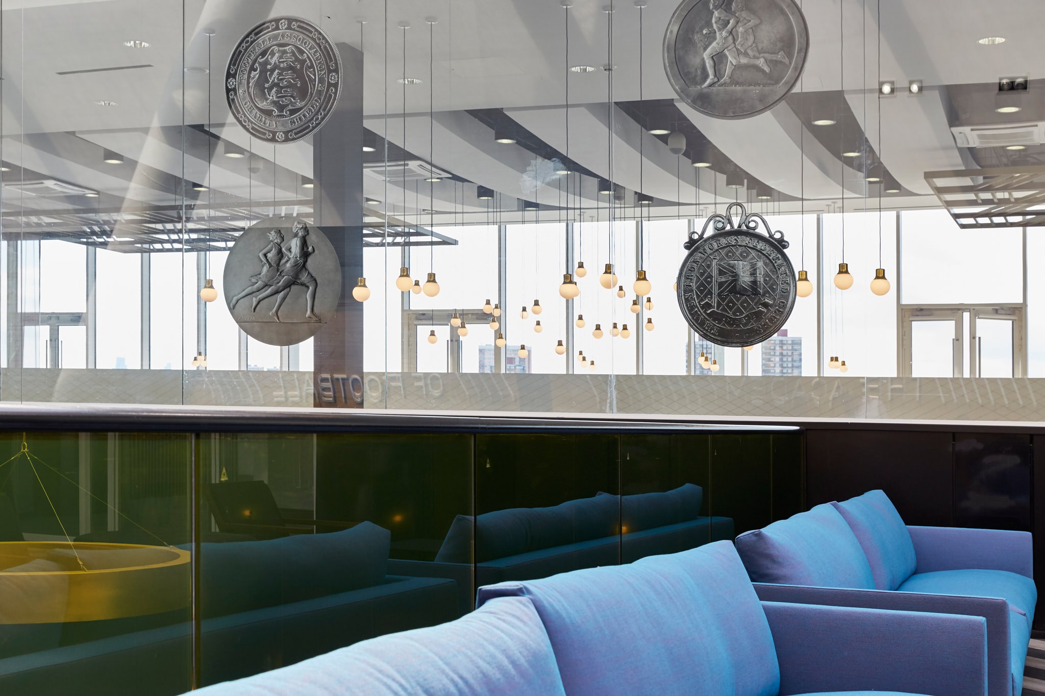 Concourse at West Ham football ground The London Stadium, photography by Premier Stadium Images