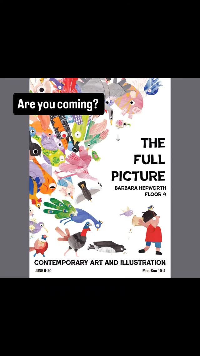 SQUEEE!
Are you coming to the Big Picture? University of Huddersfield's degree showcase. Barbara Hepworth Building Floor 4. For 2 weeks.
#contemporaryart #degreeshow #art #illustration #tomorrowsartists