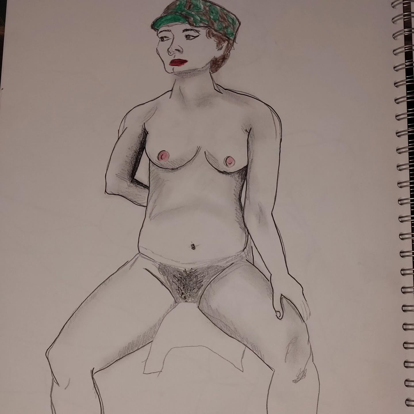 @seeyounakedmonday life class at @leftbankleeds Love this class. Only took one pic for some reason. But here is the amazing model @orla.collier being a 50's pin up. Thanks all.
#lifedrawing #lifedrawing #lifedrawingleeds #realart