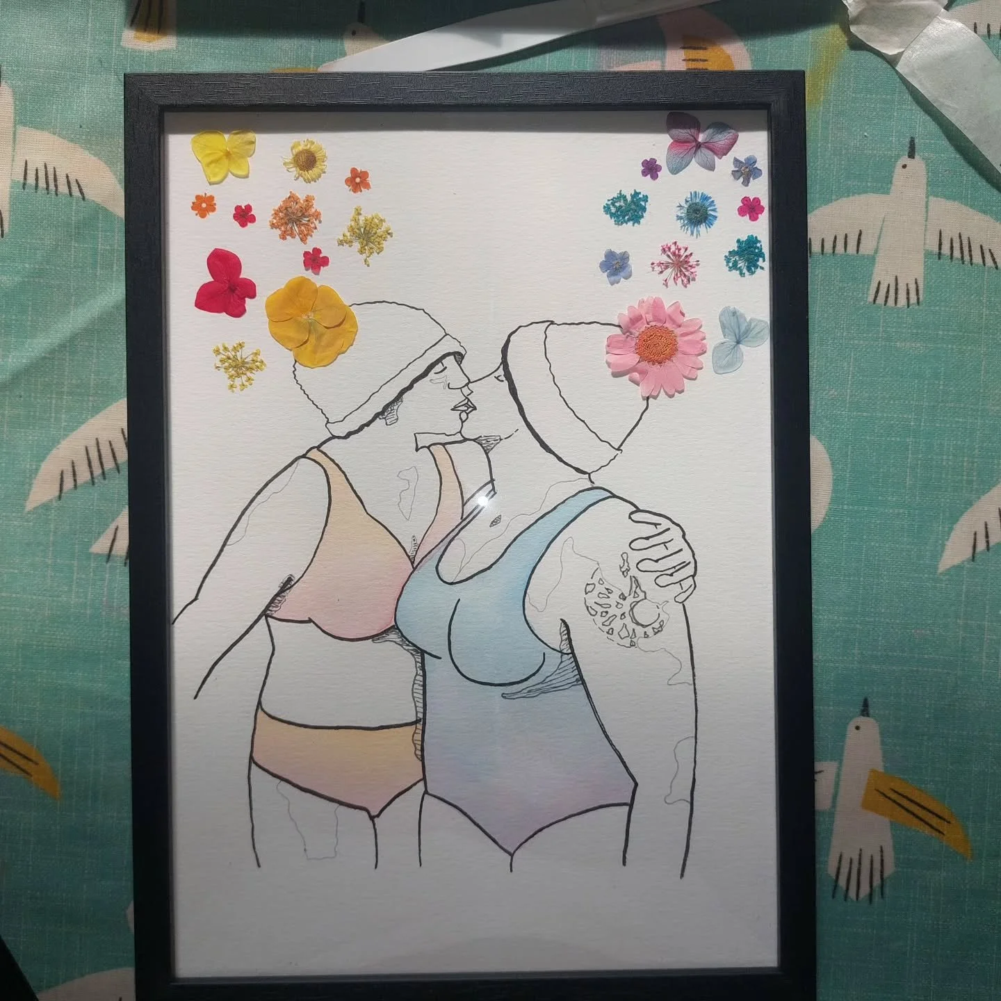Haven't done an illustration for AGESSS!
Birthday gift for a gorgeous friend.