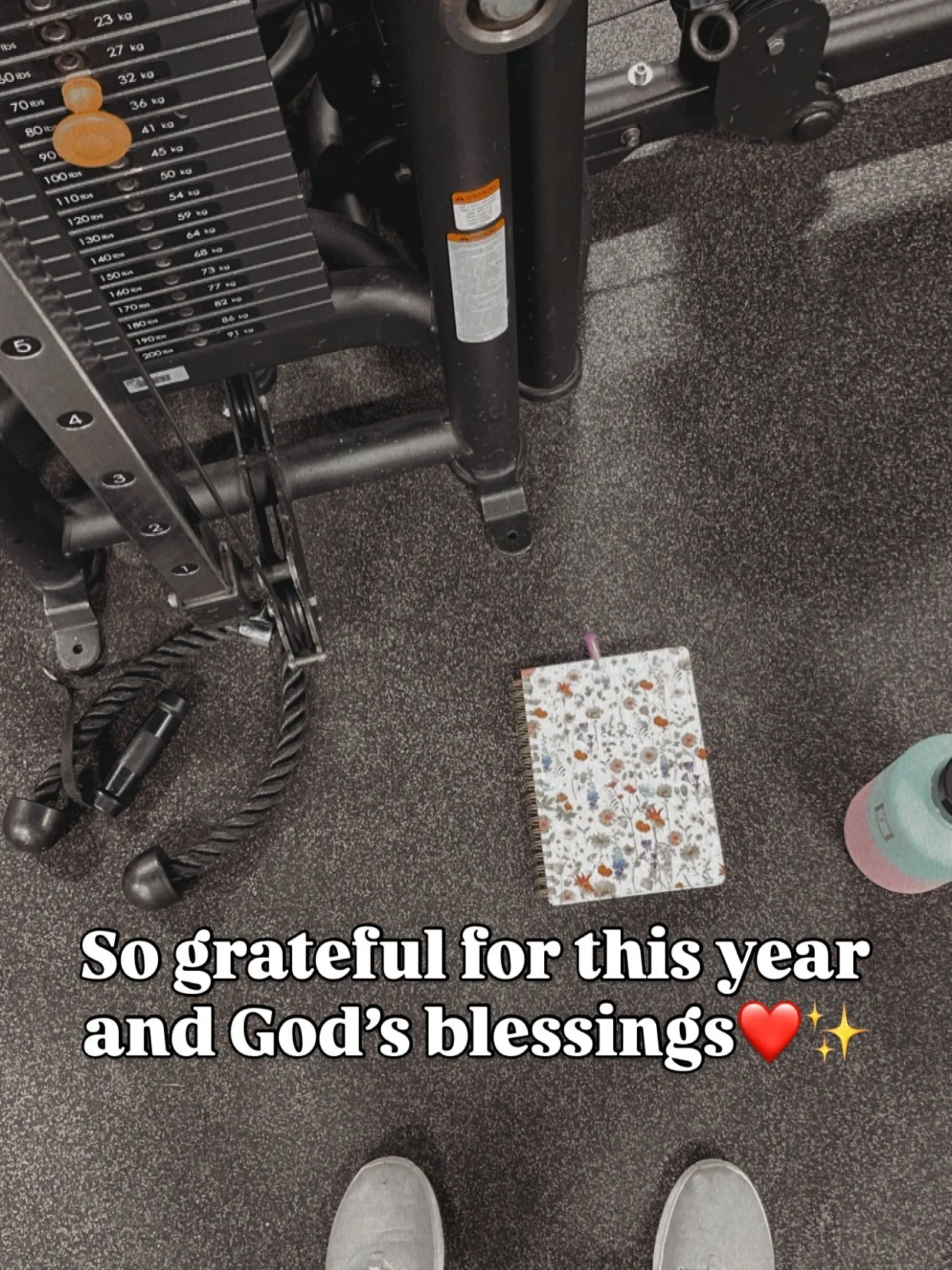 Beyond grateful for 2025&hellip;excited to see where God leads me in 2026✨

#newyear #christianwoman #personaltrainer #fitness #lifestyle