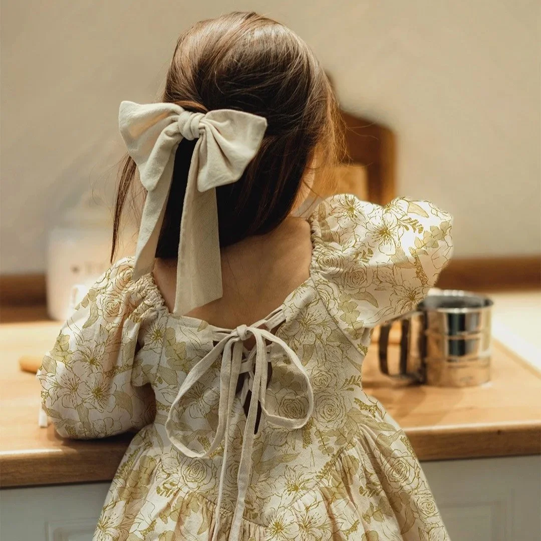 Amanda+Lamontagne+Tiny+Glimmers+Girls+Vintage+yellow+floral+Dress.jpg