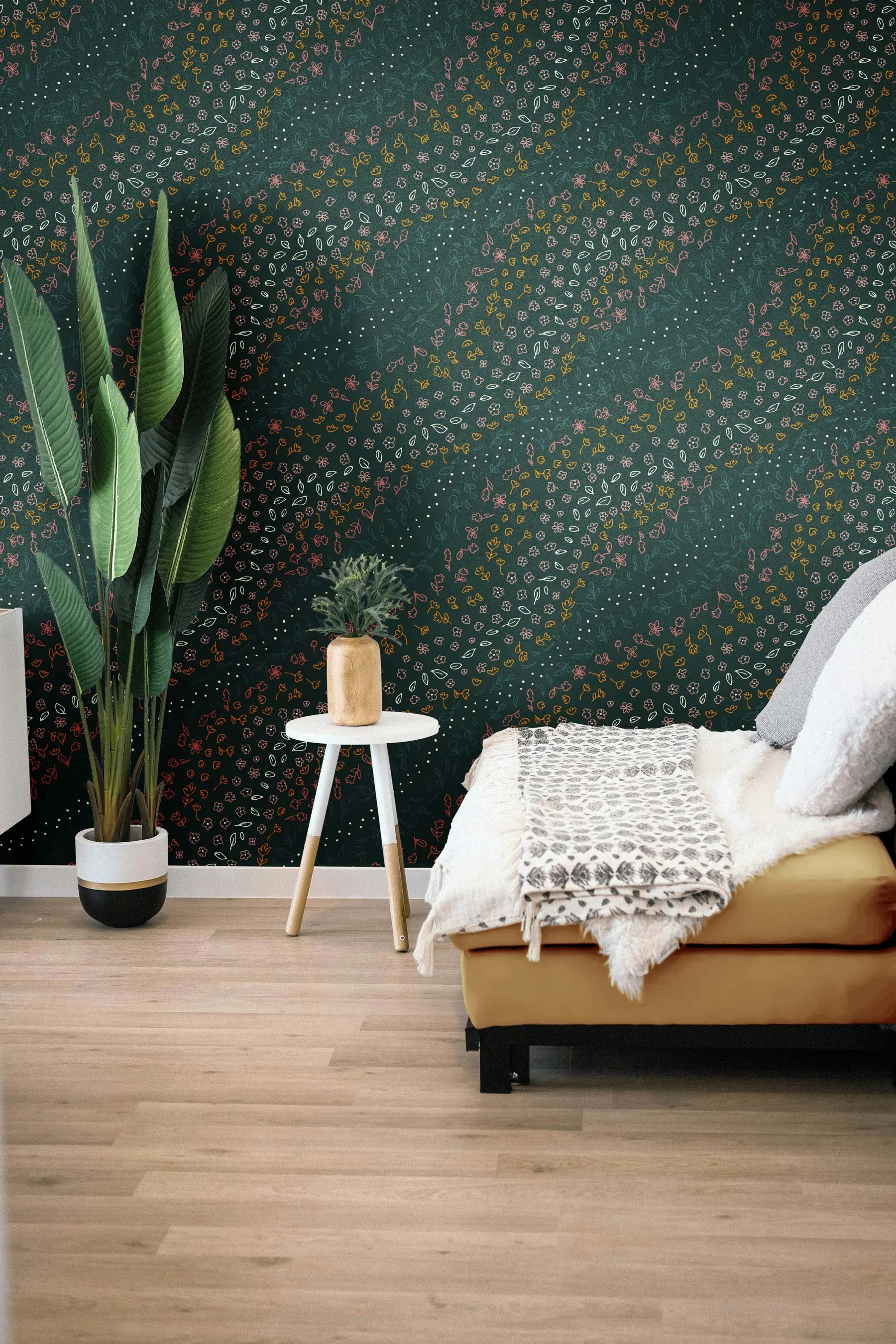 Tiny-Glimmers_Living-Room-Wallpaper-Mockup_Hello-New-Blooms-Flowy-Path.jpg