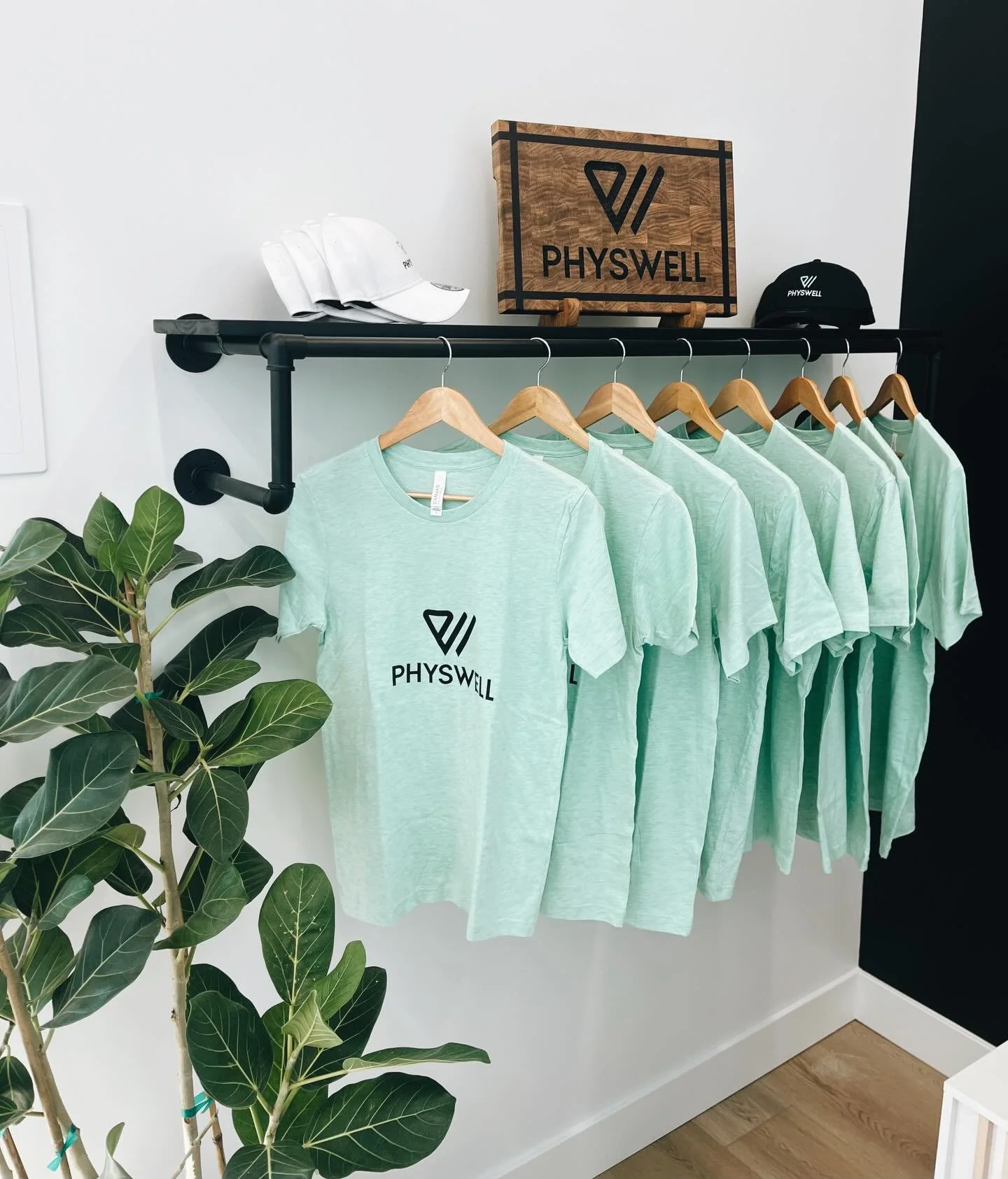 We&rsquo;ve got hats and shirts for sale made by @rosarioarteagad &amp; a big shout out to @finickywoodworks for the custom cutting board!