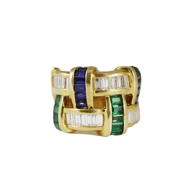 18k Yellow Gold Charles Kyrpel Woven Ring