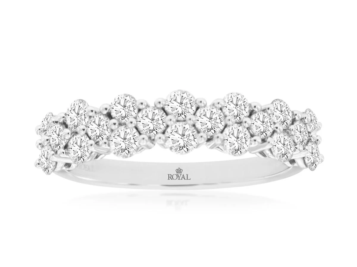 White Gold Diamond Band