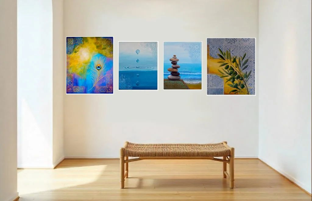 2025 Series "At This Moment" by Algarve artist Tina McEvoy.