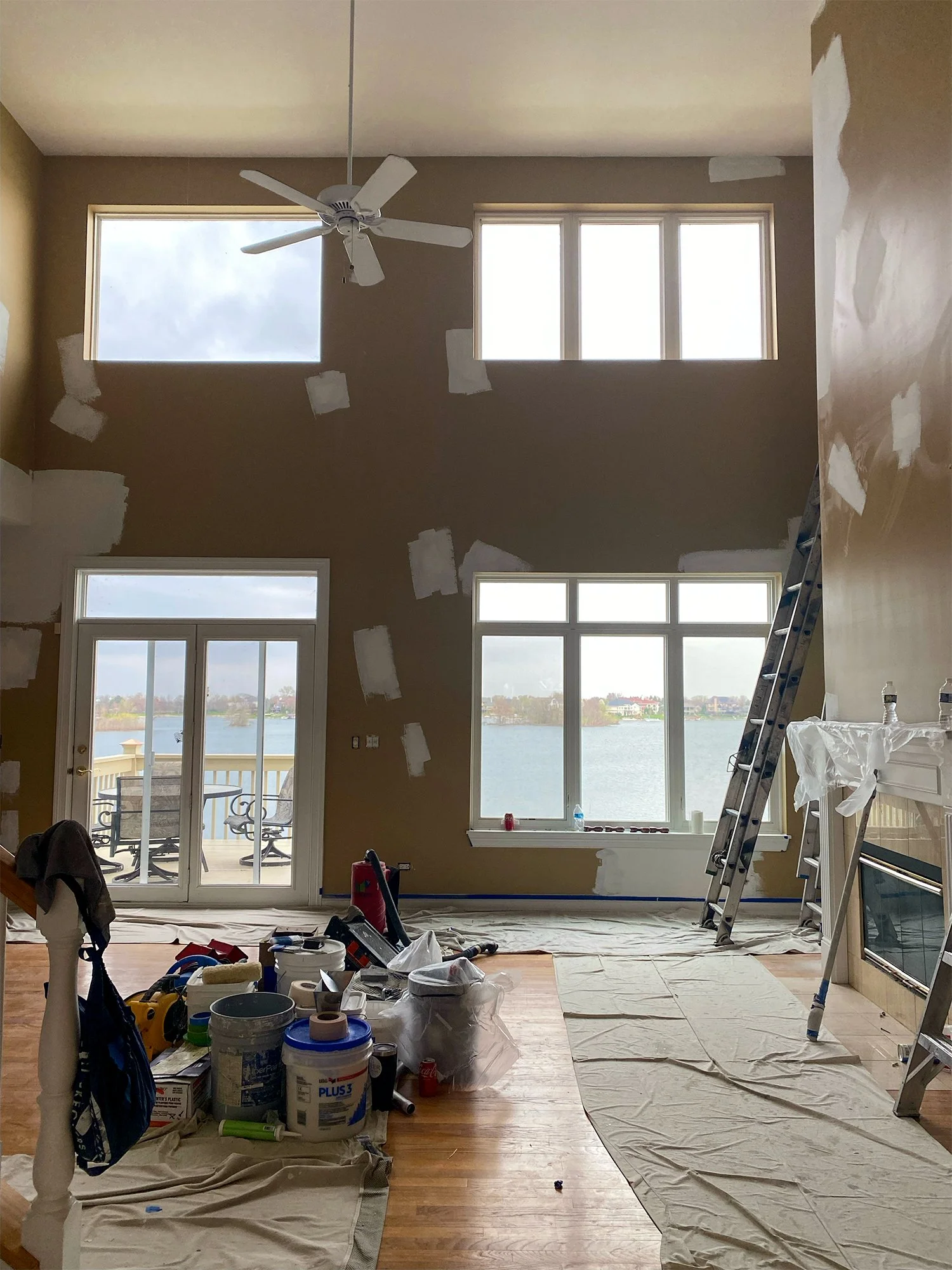 Mini-Renovation Painting | Plainfield, IL | Before Photo