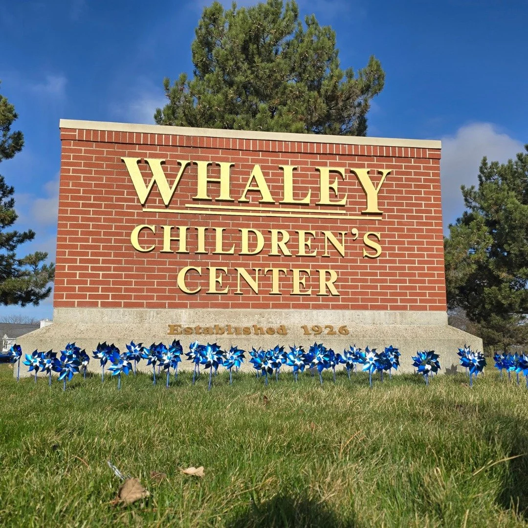 Whaley Children's Center Sign