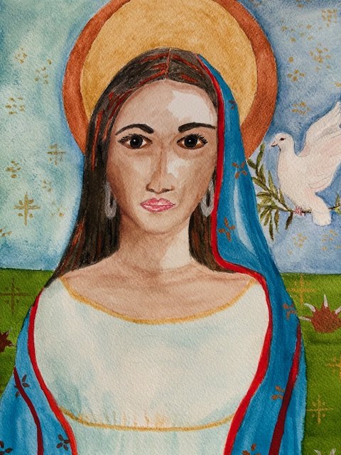 "Annunciato"
10 X 14''
$500.00 